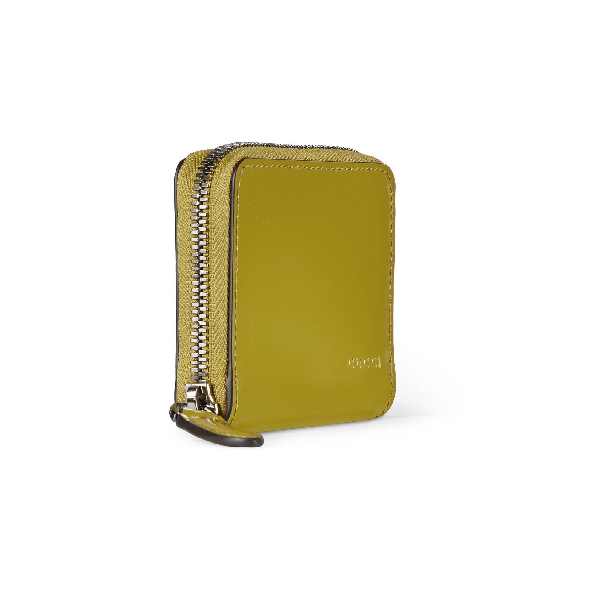 GUCCI Geldbörse Gucci Mens Small Color Block Zip Around Wallet