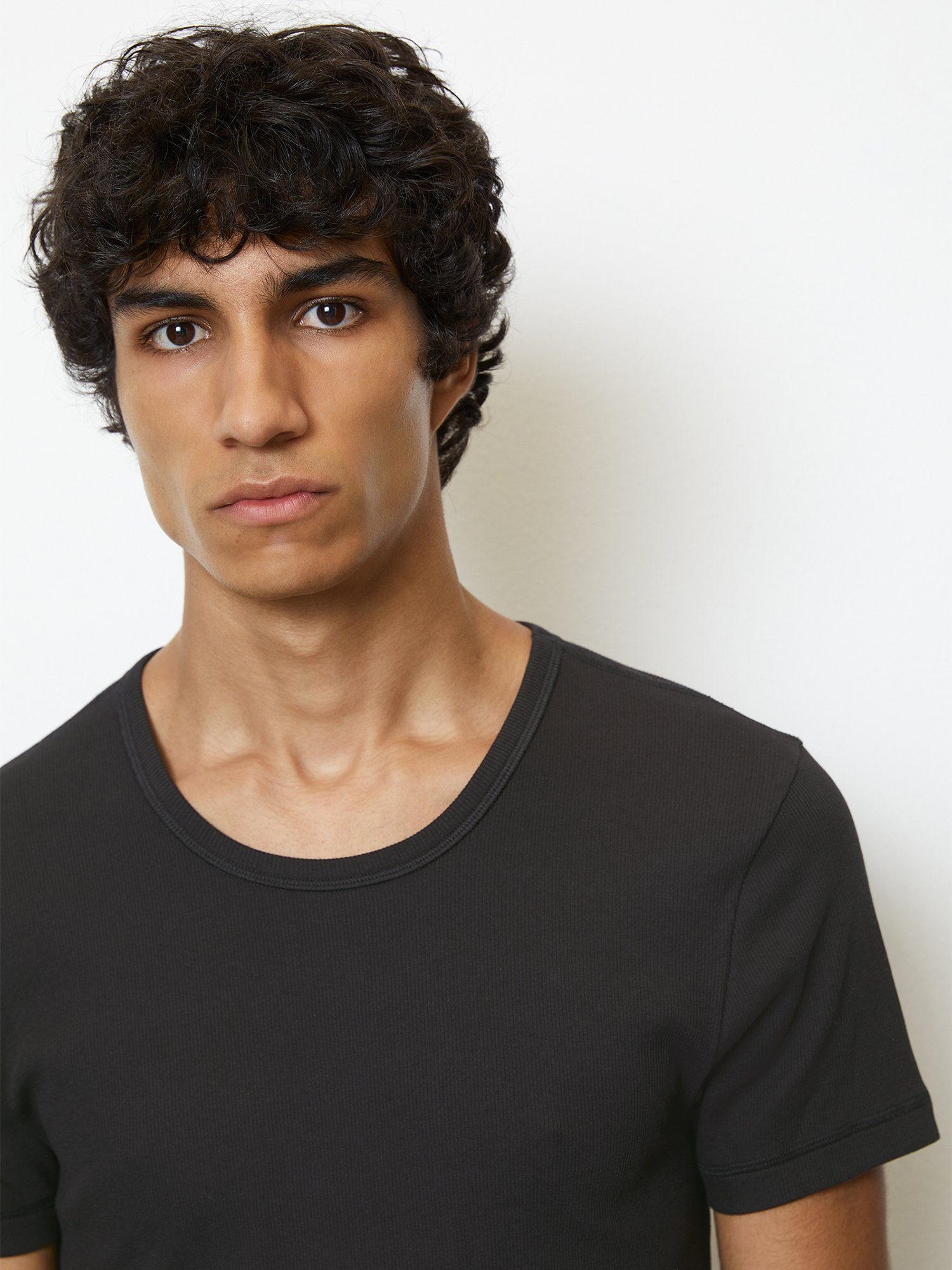 Marc O'Polo T-Shirt Iconic Rib (2-tlg) unterziehshirt unterhemd kurzarm