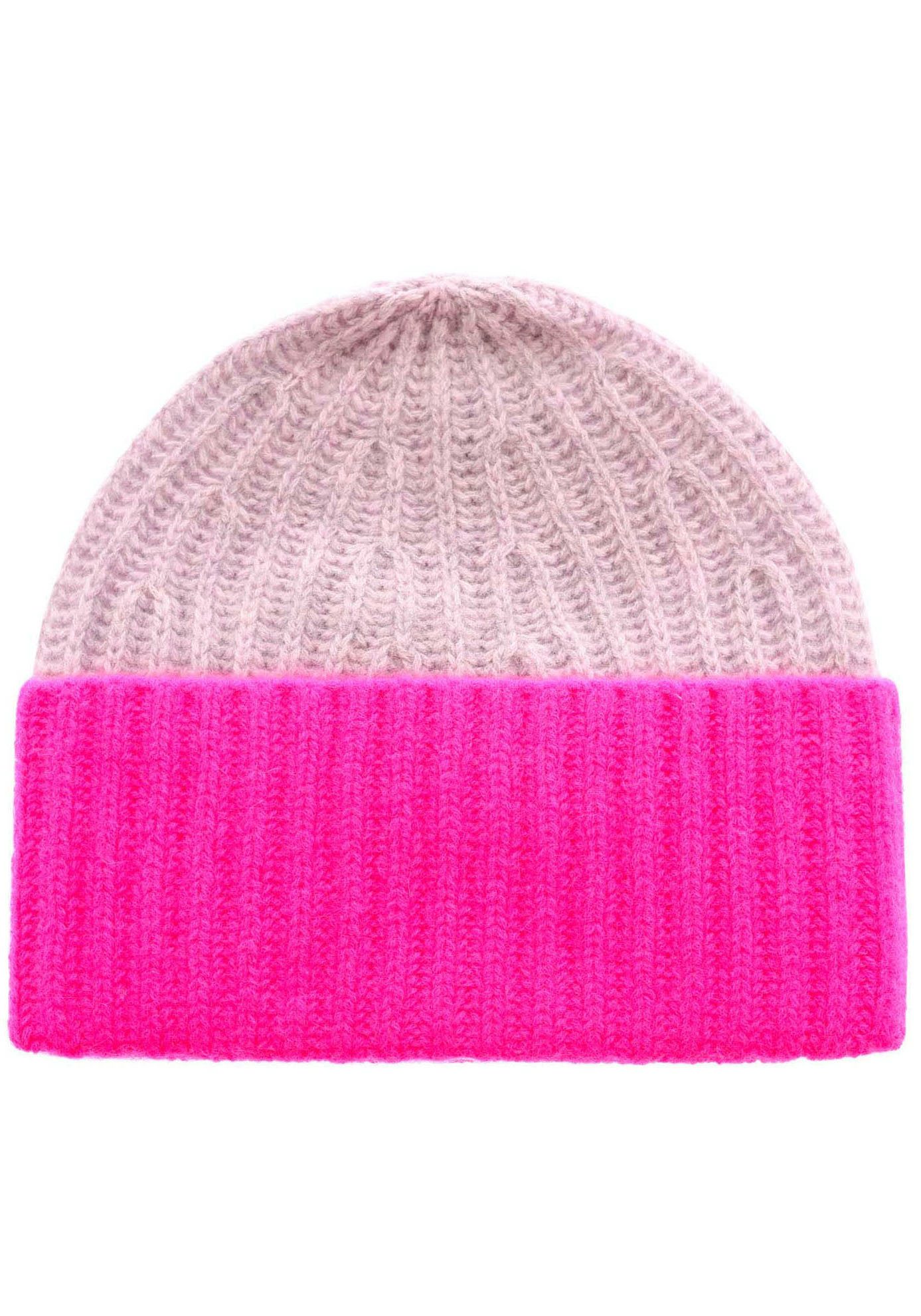 Zwillingsherz Strickmütze (Packung) mit modischem Umschlagdesign günstig online kaufen