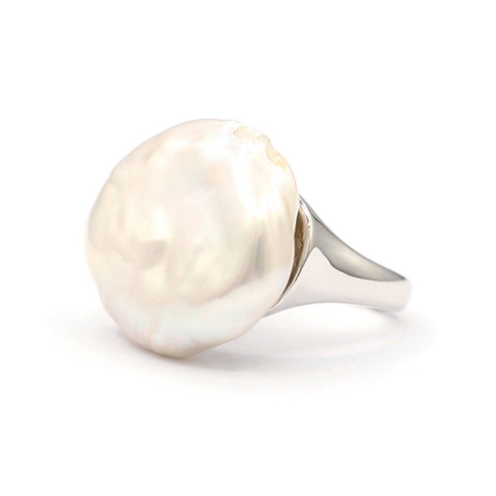 Cavill Perlenring Cavill Ring Sterlingsilber mit 4,53 g Süßwasserzuchtperle, elegant (1-tlg)
