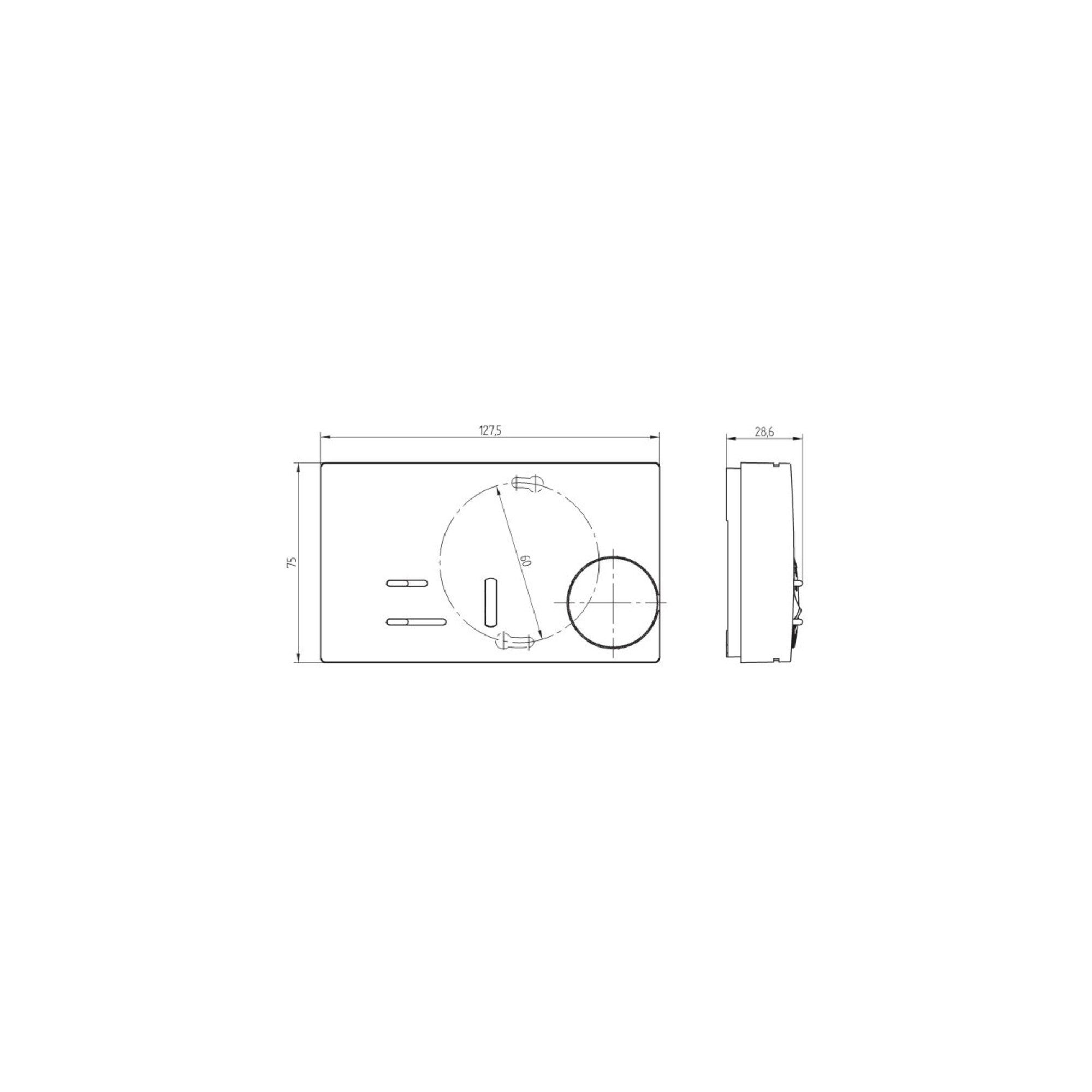 Eberle Infrarotheizung Eberle Controls Temperaturregler RTR-E 7610