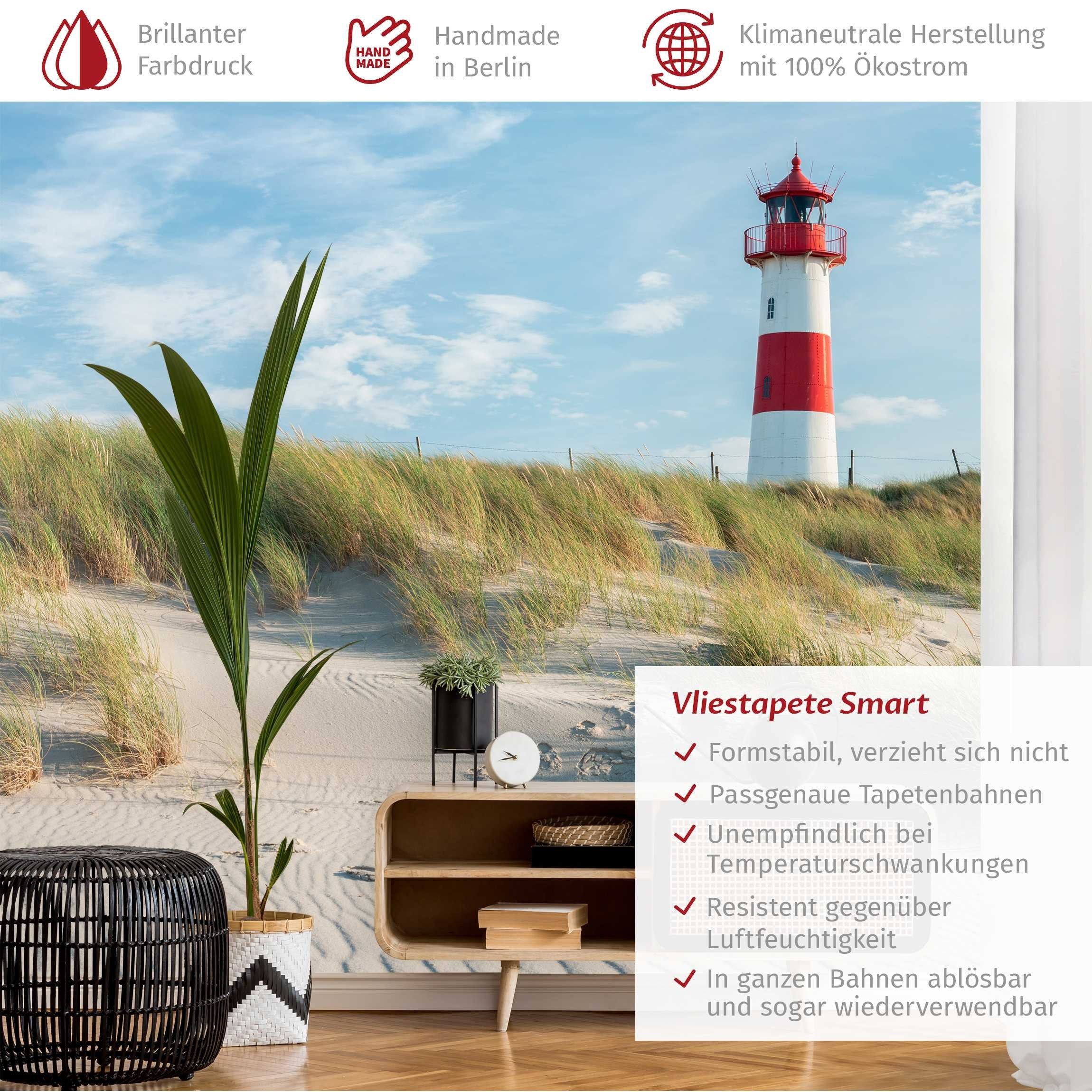 Bilderdepot24 Fototapete Leuchttürme Leuchtturm Nordsee Meer günstig online kaufen