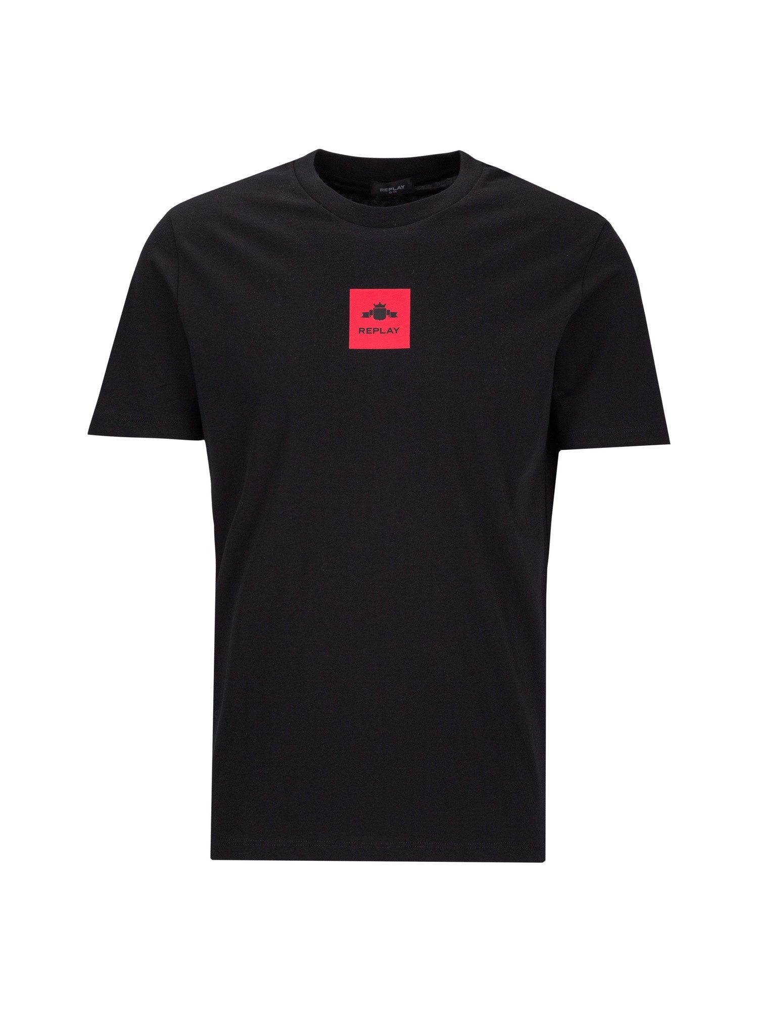 Replay T-Shirt Frontlogo Red günstig online kaufen