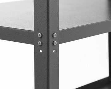 ONDIS24 Werkbank Basic Packtisch Werktisch 120 x 60 cm, Arbeitshöhe 85 cm (Grau) mit Justierfüßen
