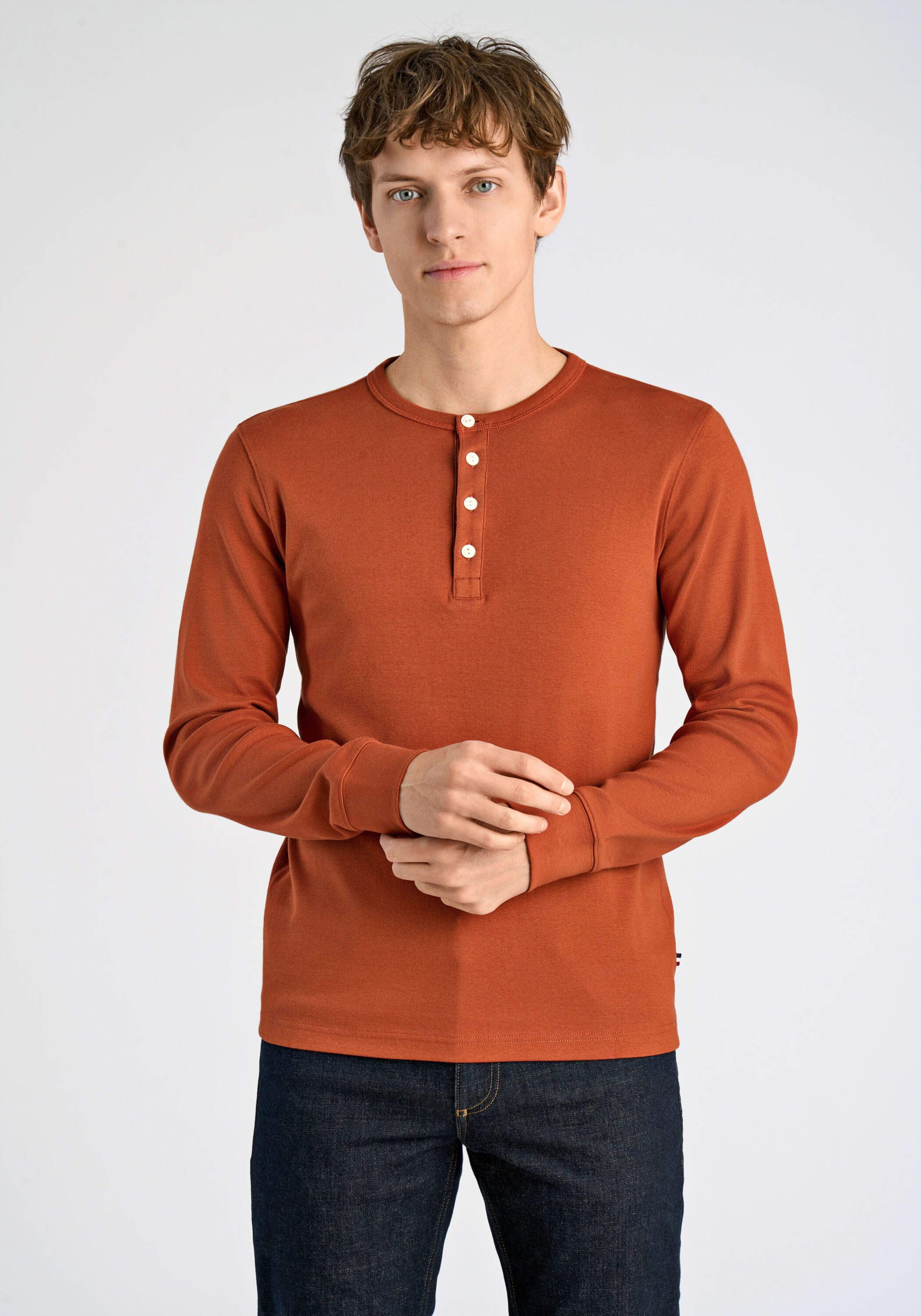 LINDBERGH Henleyshirt Lindbergh Henley Shirt günstig online kaufen