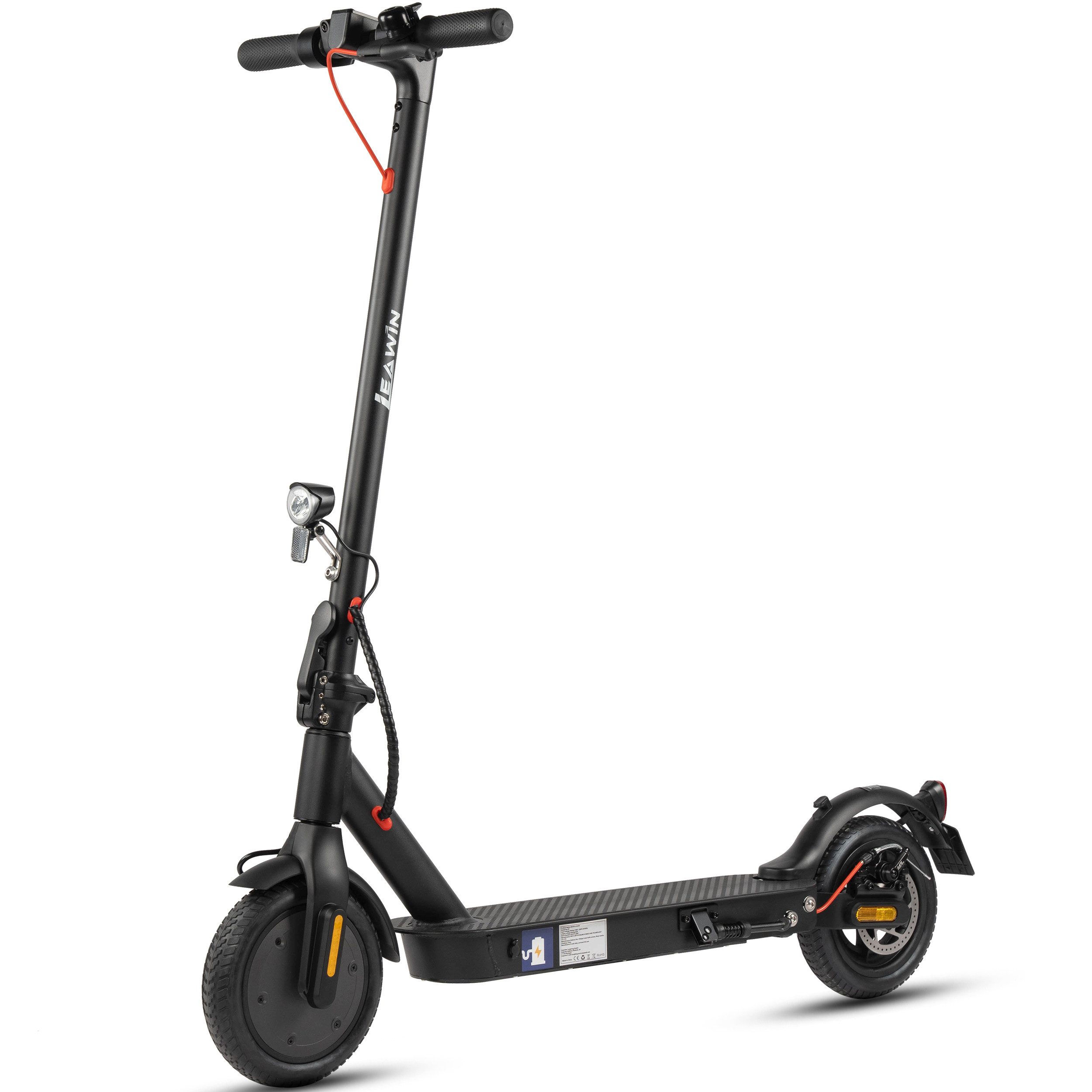 ZWHEEL E-Scooter 8,5 Zoll/10 Zoll, 270/360/600/720Wh, klappbar, mit Straßenzulassung, 350 W, 20 km/h, (E-ABS + Scheibenbremse, Federung, mit App, bis zu 120 kg), 8,5'' Vollgummireifen, 270Wh, 20–35 km, Klappbarer Aluminiumrahmen