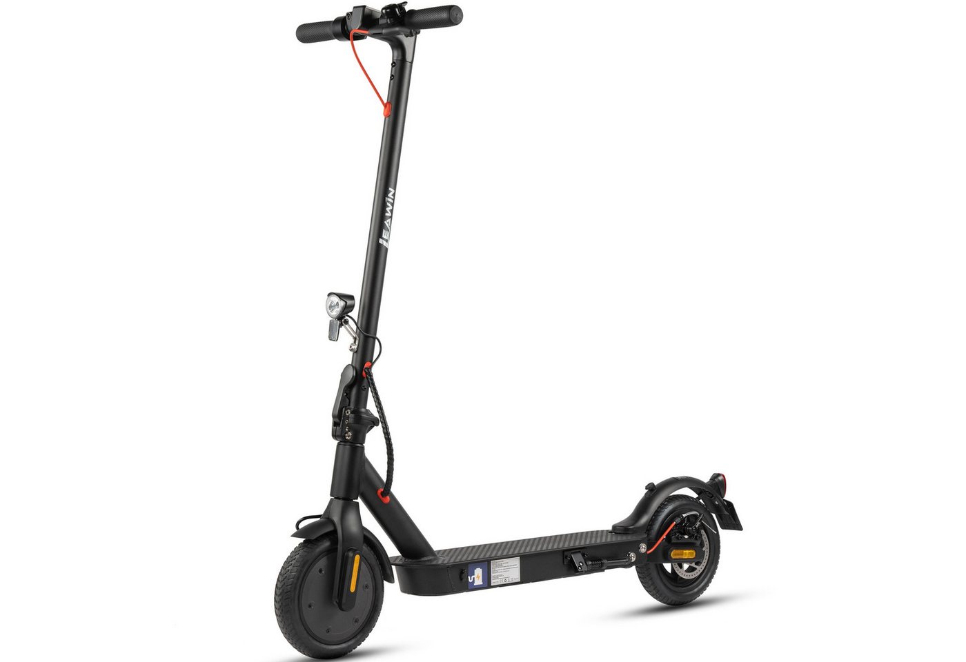 ZWHEEL E-Scooter 8,5 Zoll/10 Zoll, 270/360/600/720Wh, klappbar, mit Straßenzulassung, 350 W, 20 km/h, (E-ABS + Scheibenbremse, Federung, mit App, bis zu 120 kg), 8,5'' Vollgummireifen, 270Wh, 20–35 km, Klappbarer Aluminiumrahmen