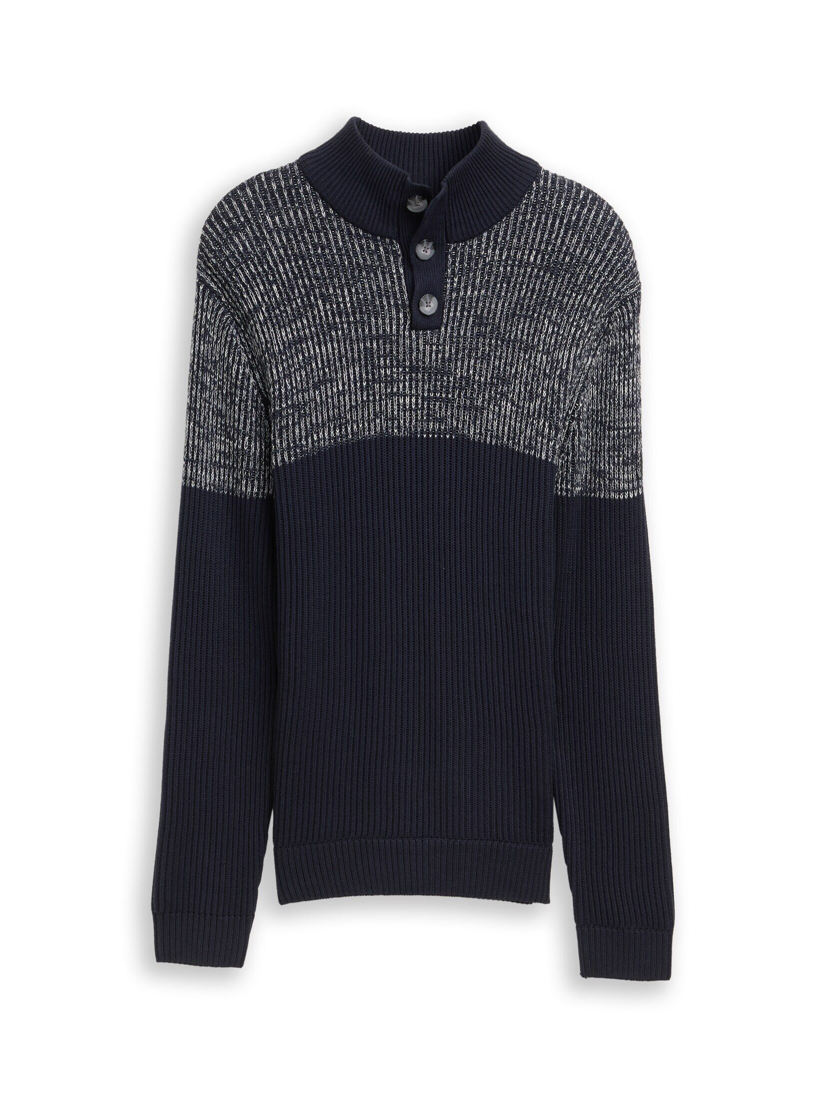 TOM TAILOR Strickpullover Pullover & Strickjacken Troyer Strickpullover mit Knopfleiste