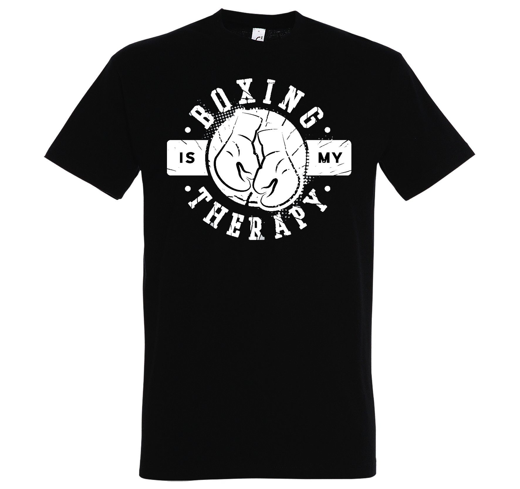 Youth Designz T-Shirt Boxen Is My Therapie Herren Shirt mit trendigem Front günstig online kaufen