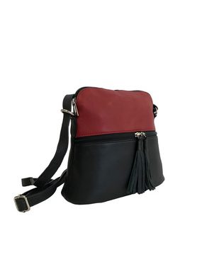 Cinino Handtasche Olivia, Ledertasche Umhängetasche