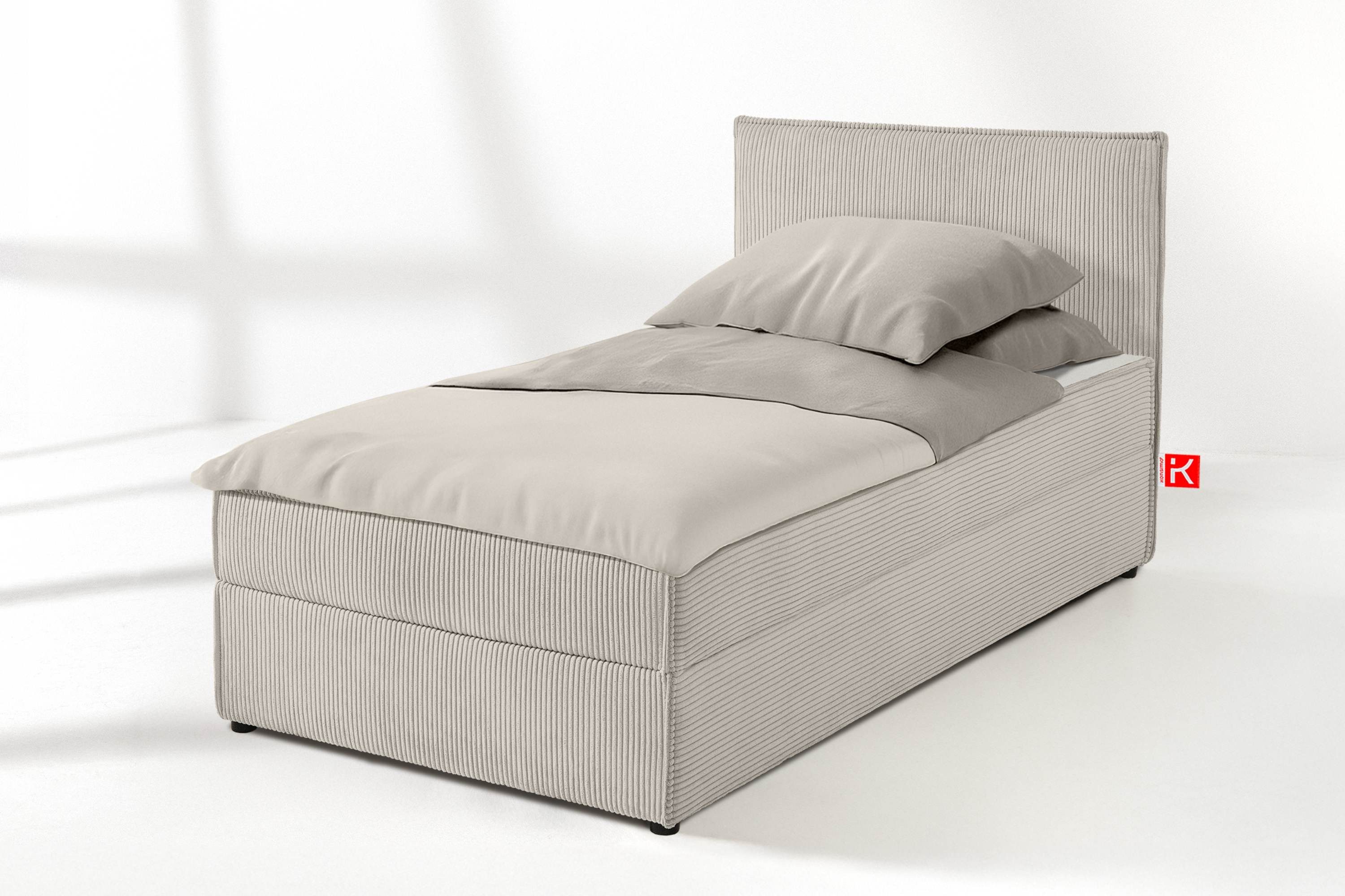 KONSIMO® Jugendbett Einzelbett, Polsterbett ROTI, Tagesbett günstig online kaufen