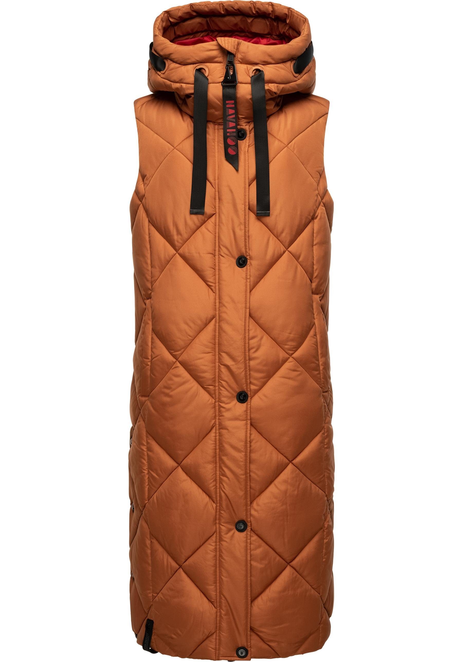 Navahoo Steppweste Schnuckel warme Damen Outdoor-Weste günstig online kaufen