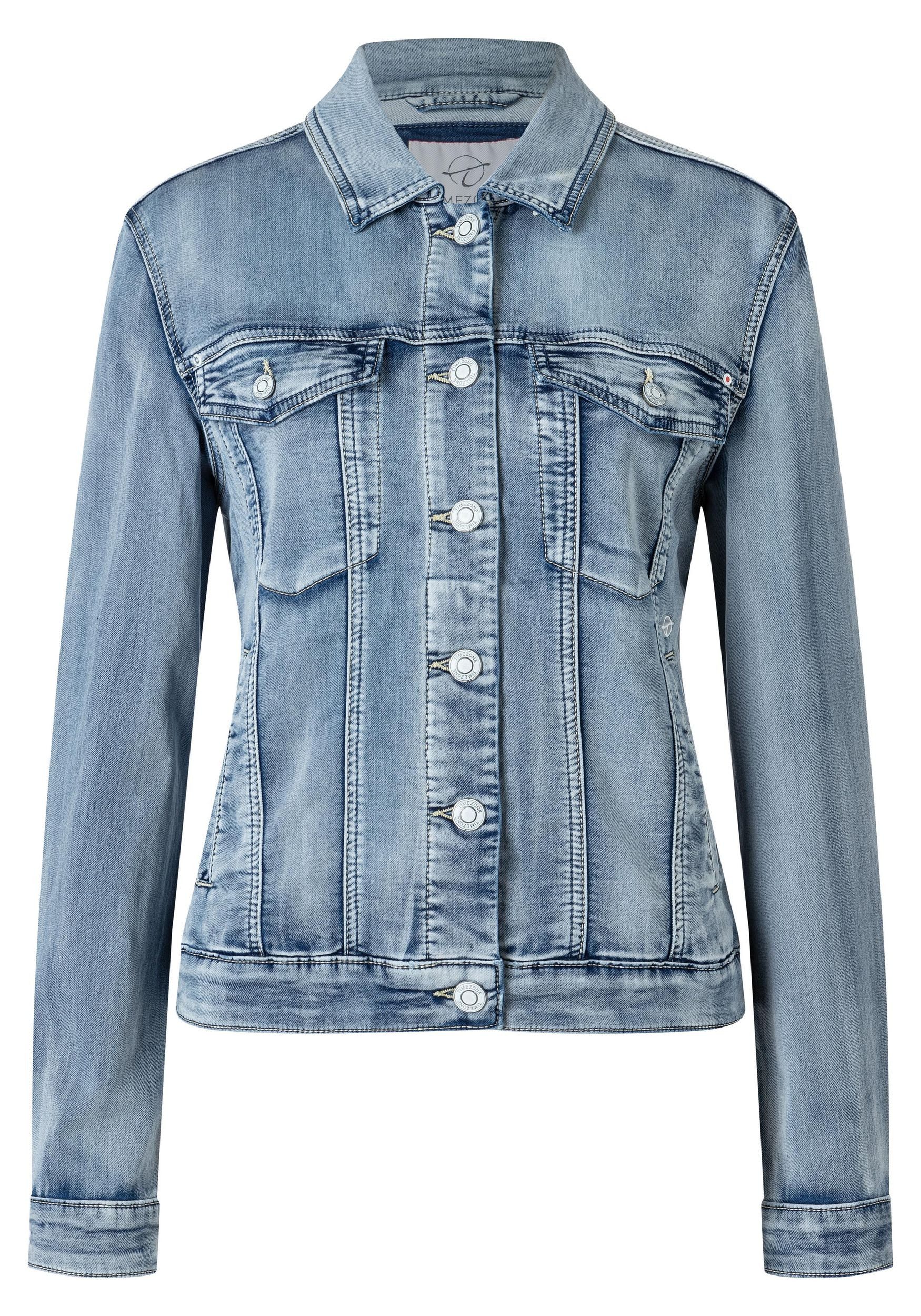 TIMEZONE Jeansjacke Denim mit Knopfverschluss und günstig online kaufen