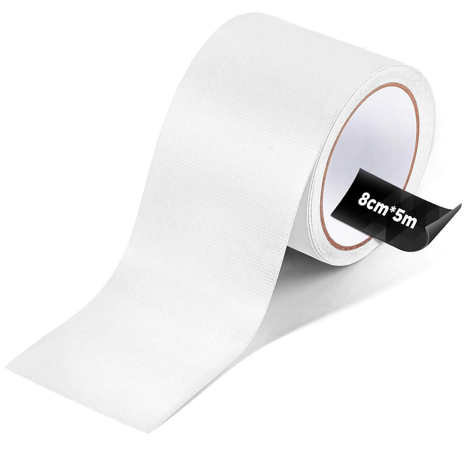 LuxusKollektion Klebeband Planenband PVC Reparaturklebeband Weiß (glatte Oberfläche) Kunststoffe