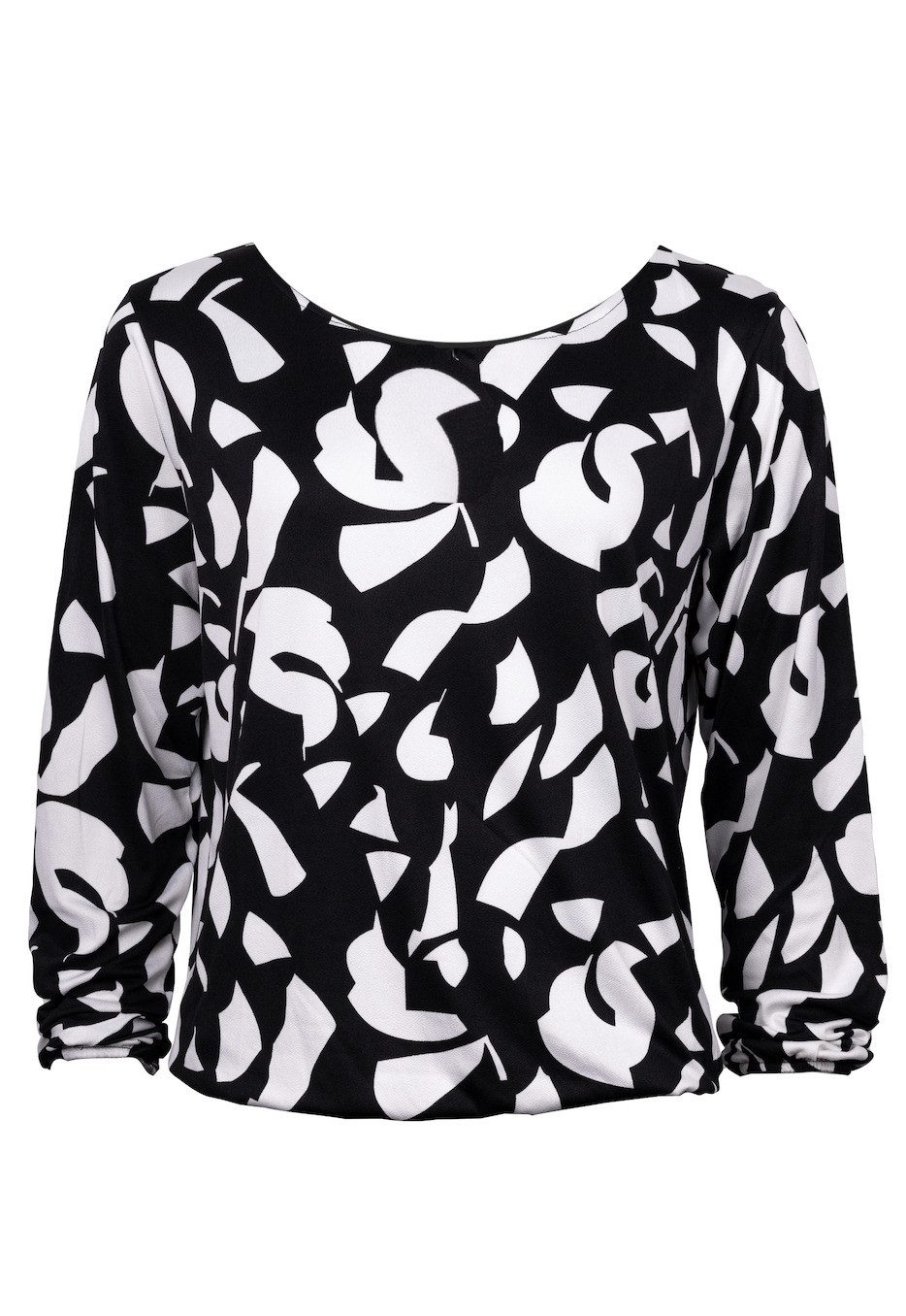 STOOKER WOMEN Langarmshirt CALLA Print Langarmshirt Regular Fit Blusen-Shir günstig online kaufen