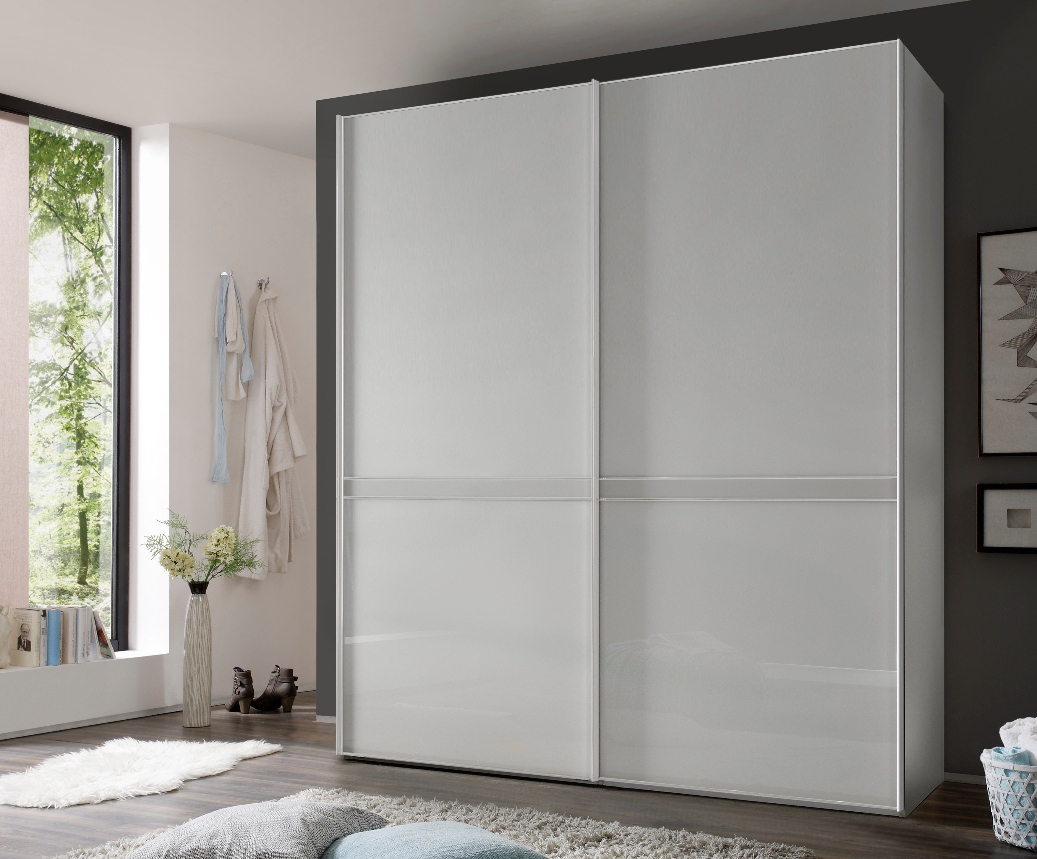 STAUD Schwebetürenschrank Sonate Pesaro, Made in Germany Mit vier verschiedenen Ausstattungsvarianten