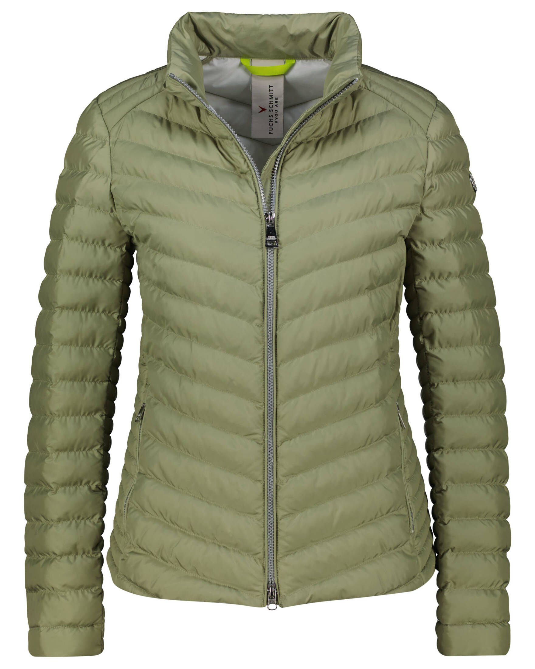 pistazie Lederimitatjacke Damen Steppjacke (1-St) Schmitt (41) Fuchs