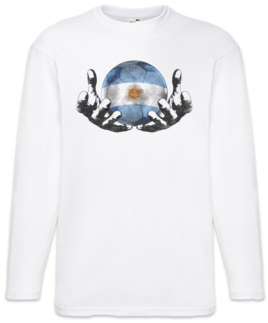 Langarmshirt Argentina Football Magic Ball Langarm T-Shirt Argentinien Argentinisch