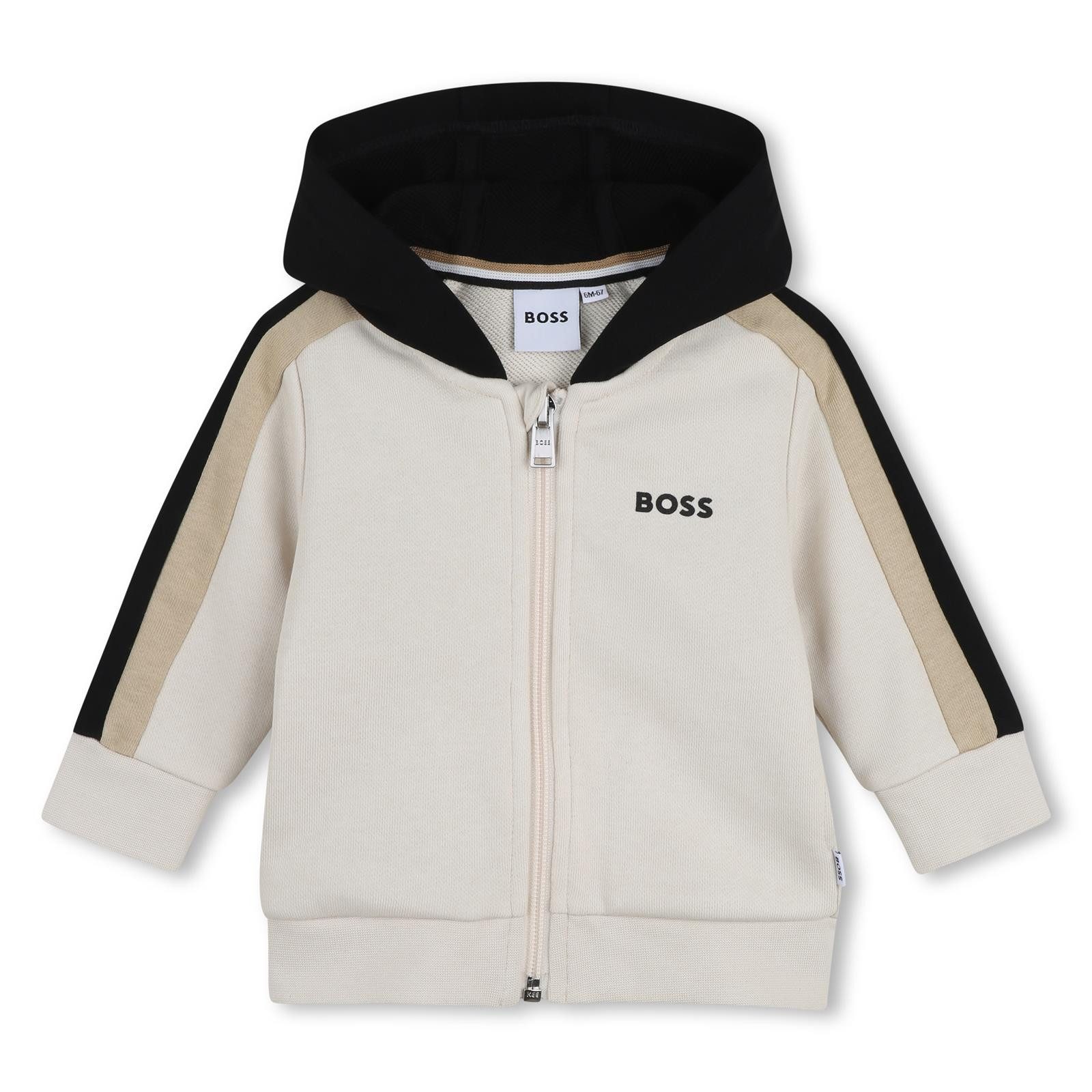 Boss Kidswear Jogginganzug BOSS Baby Jogger Set 2-teilig in beige