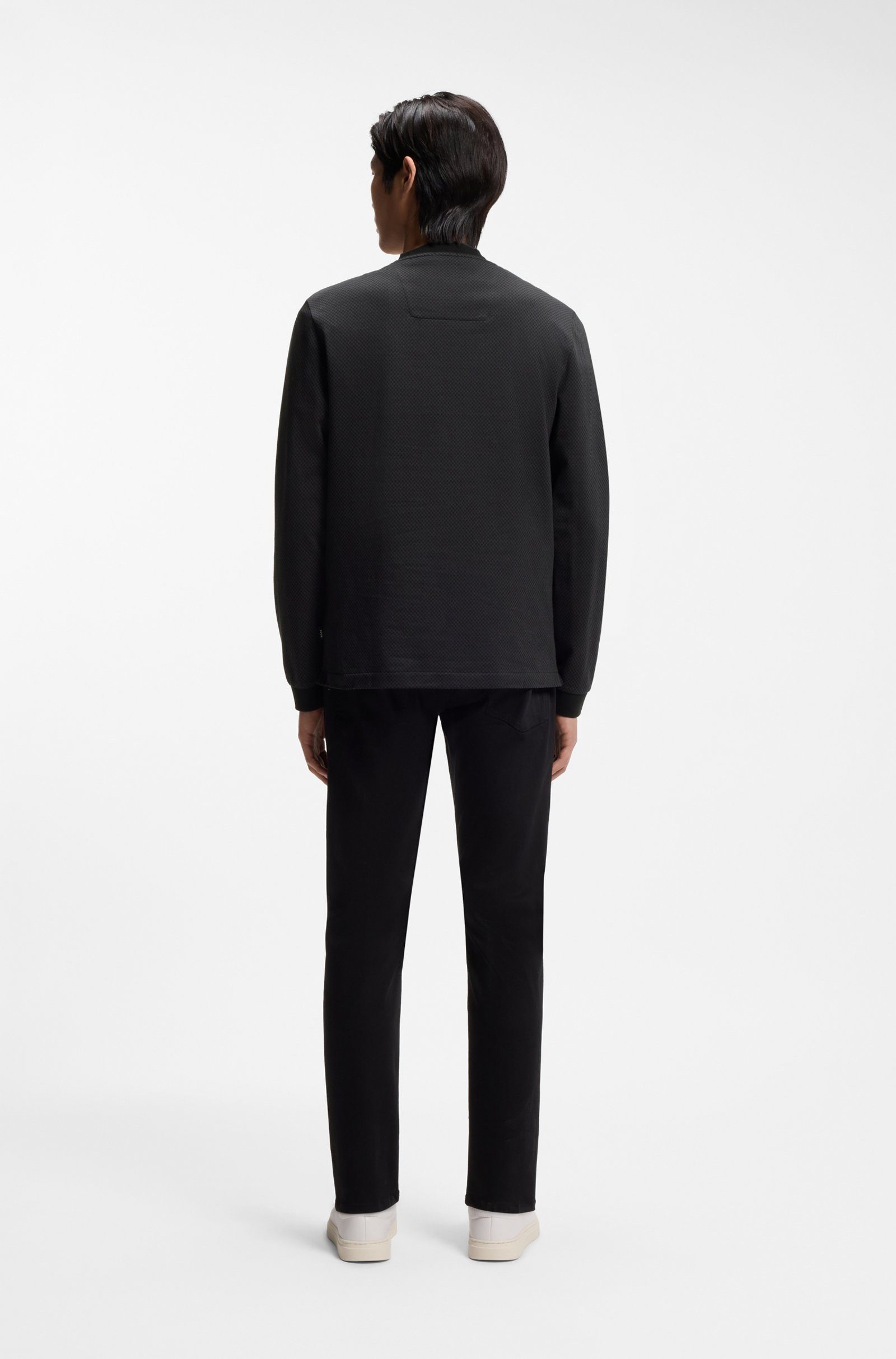 BOSS Langarmshirt H-Talley (1-tlg., keine Angabe)