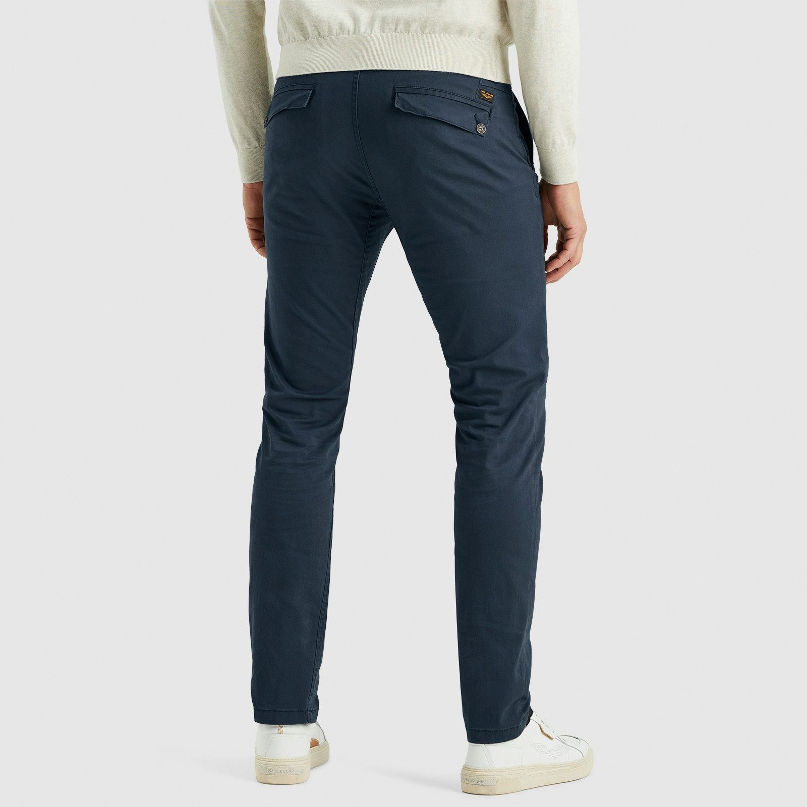 PME LEGEND Chinohose TWIN WASP CHINO LEFT HAND STRETCH TWILL mit Taschen