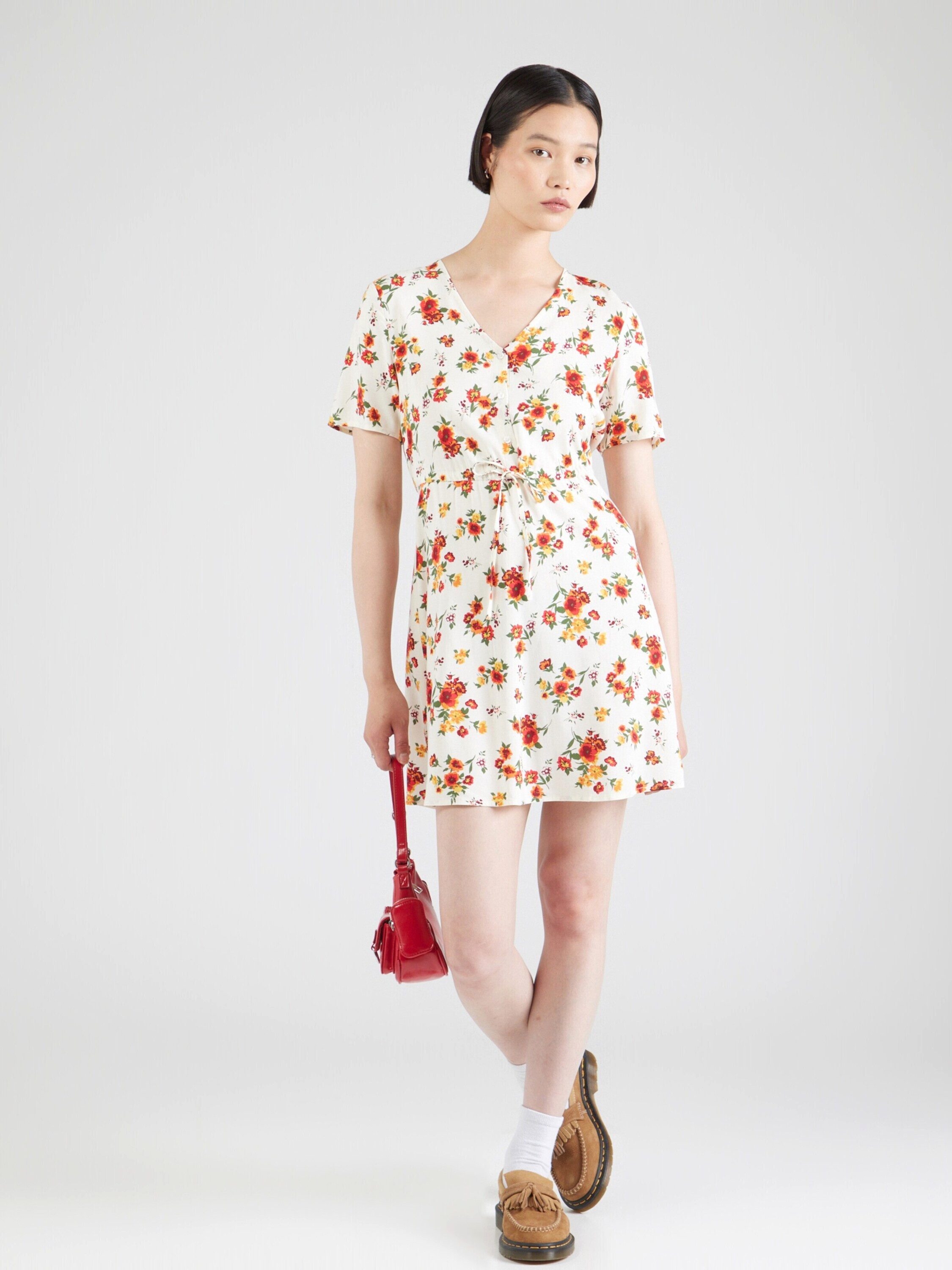 Vila Jerseykleid VIAya (1-tlg) Drapiert/gerafft