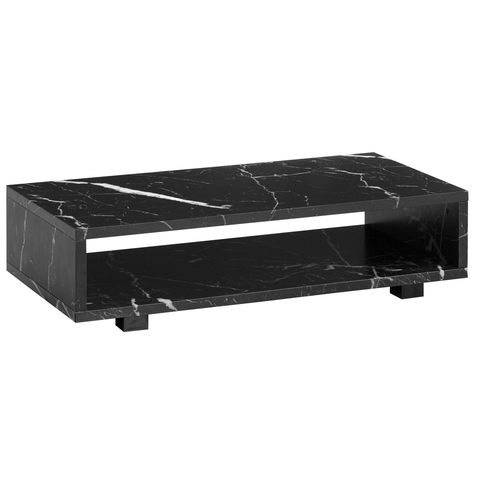 FINEBUY Couchtisch FB59785 (Wohnzimmertisch Marmor Optik, günstig online kaufen