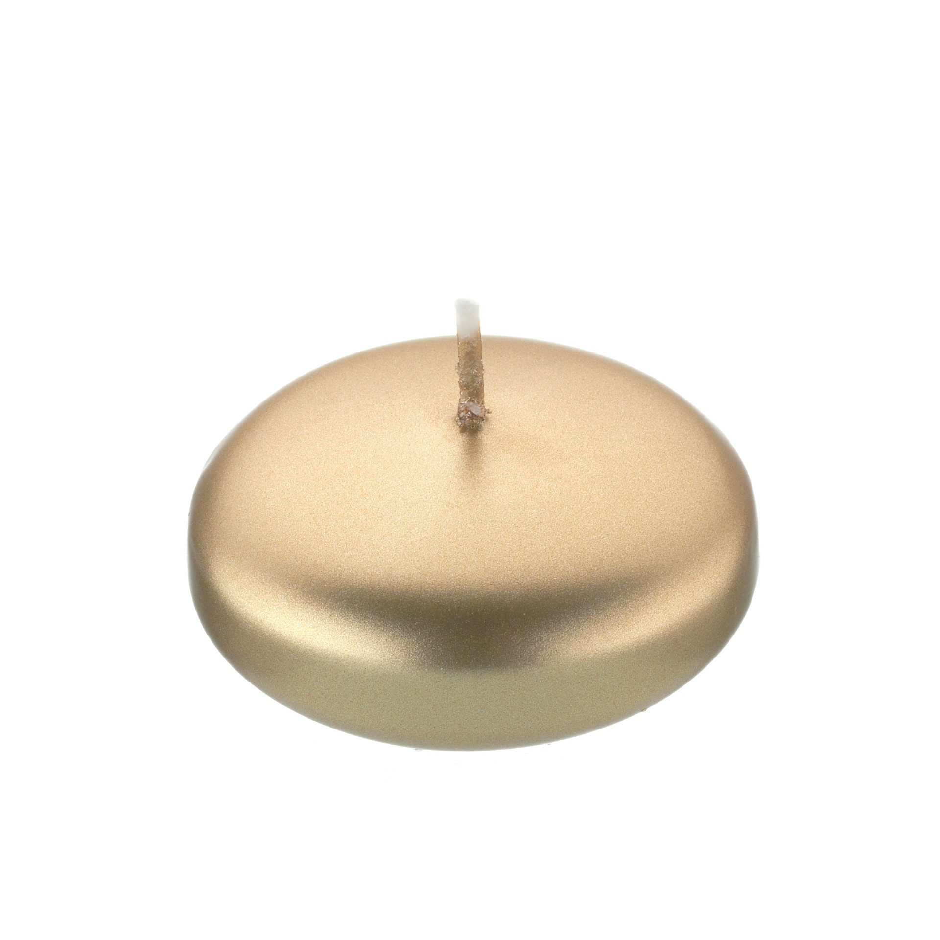 Kopschitz Kerzen Schwimmkerze Schwimmkerzen Gold Ø 42 mm, 40 Stück