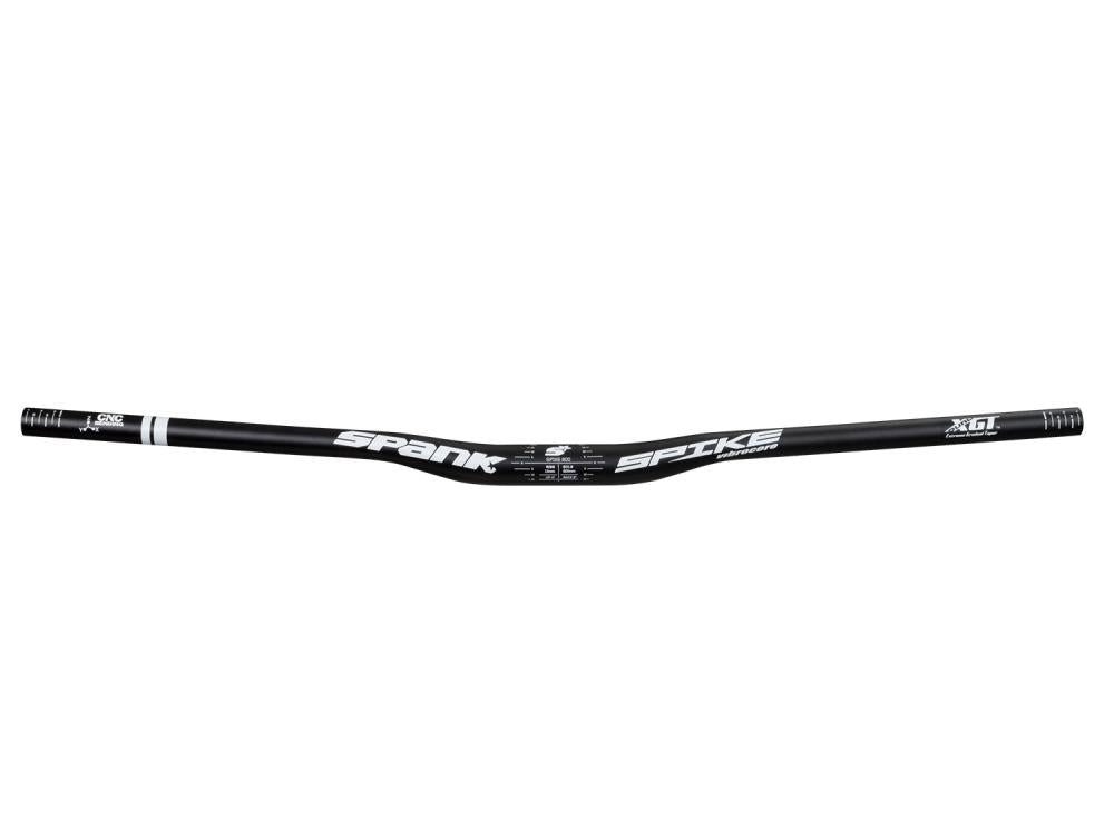 SPANK Fahrradlenker Spank Spike 800 Race bar VIBRO CORE XGT 800mm 31.8mm black white 50mm