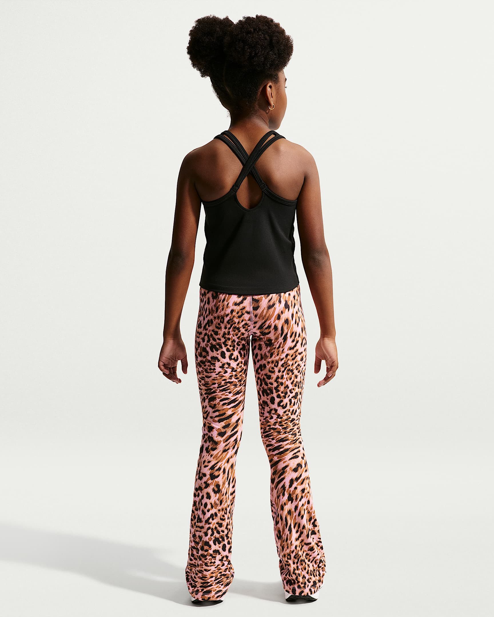 Nike Leggings G NK DF ONE TGHT AOP Copy mit elastischem Bund, Leggings-Form – Bild 4 von 5
