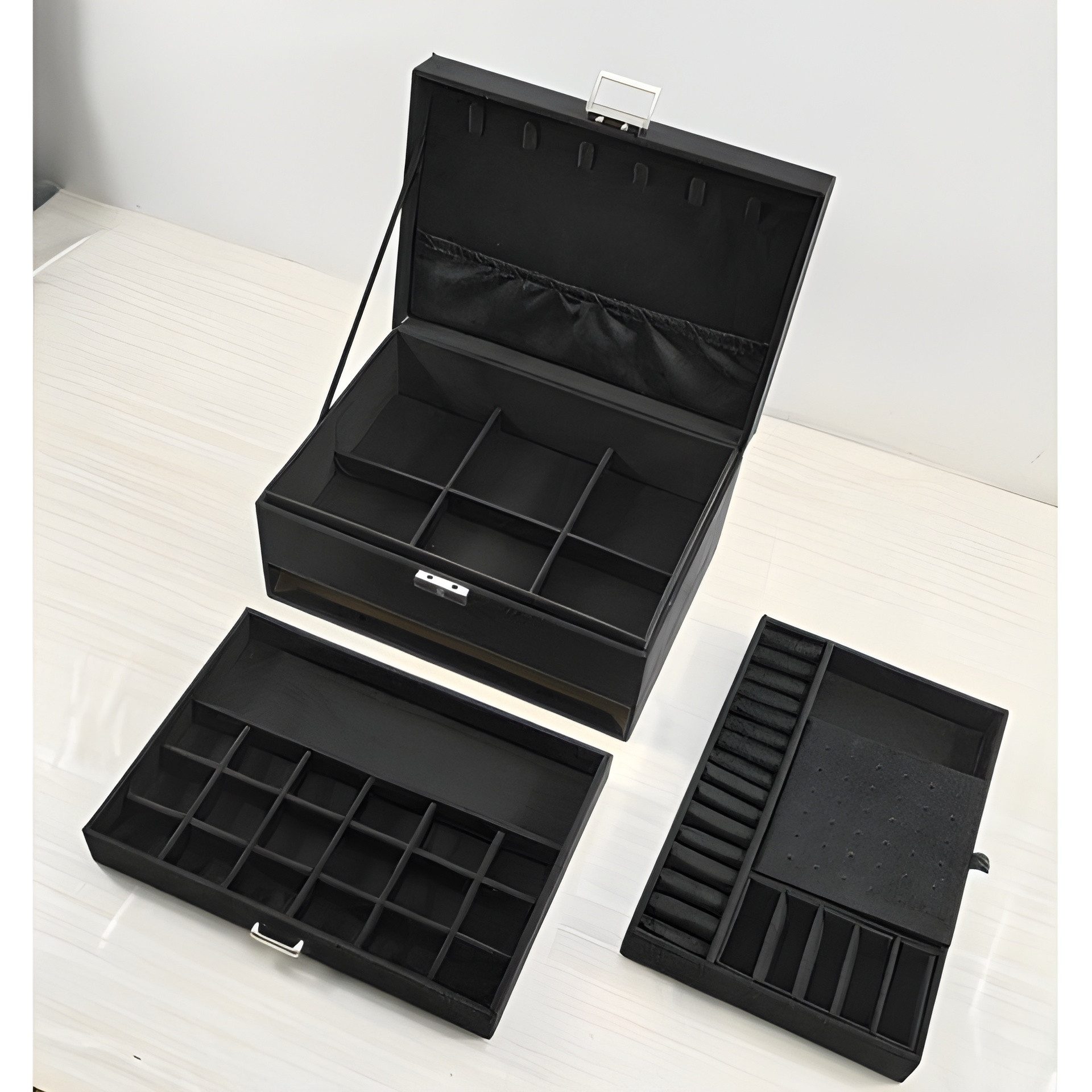 soulima Schmuckkasten Schmuckschatulle Schmuckbox Etui Schmuckkästchen günstig online kaufen