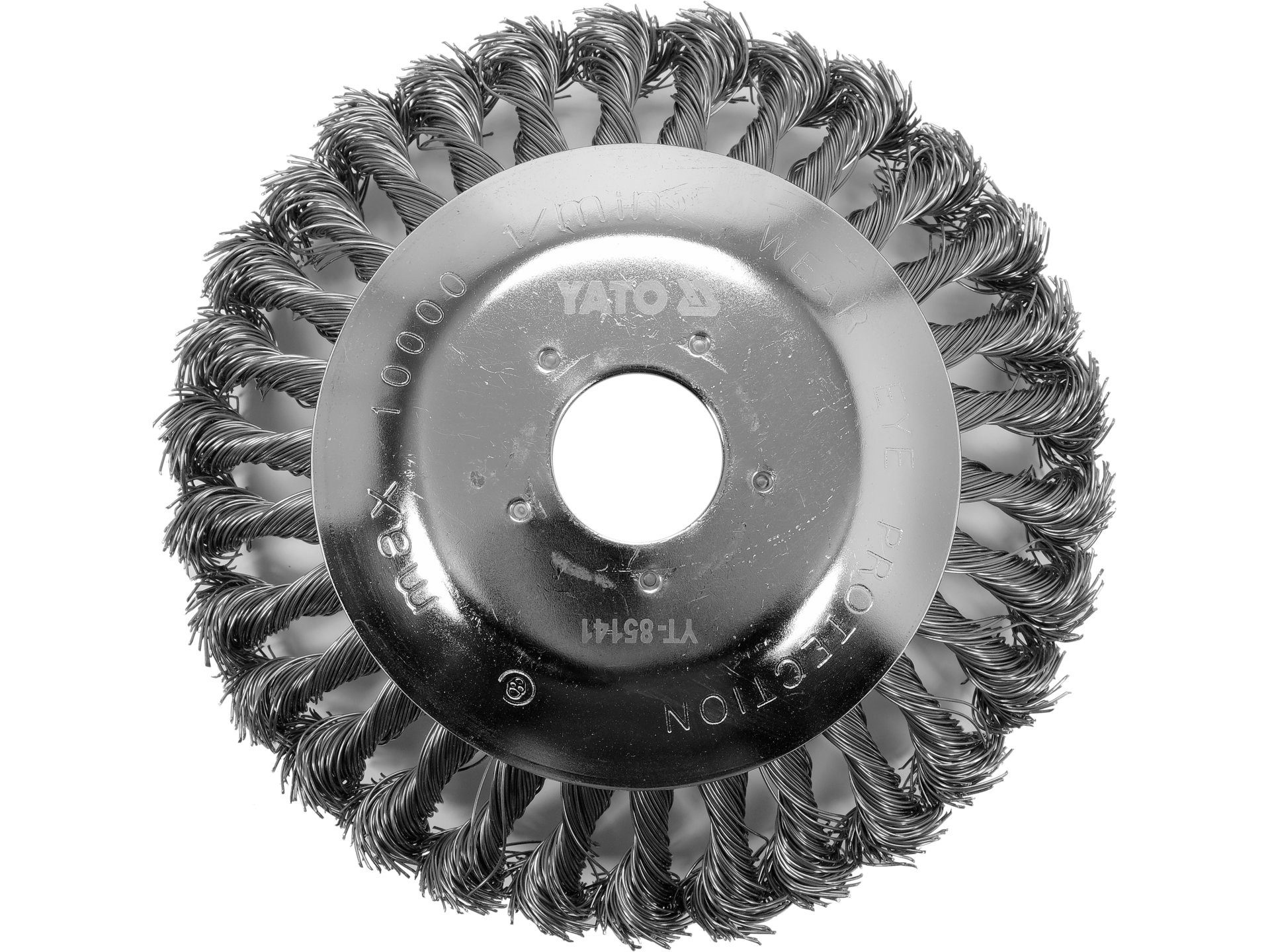 TRIZERATOP Kreissägeblatt Drahtbürste für Motorsense 150 mm, 25,4 mm Bohrung (Drahtbürste für Motorsense 150 mm, 25,4 mm Bohrung)