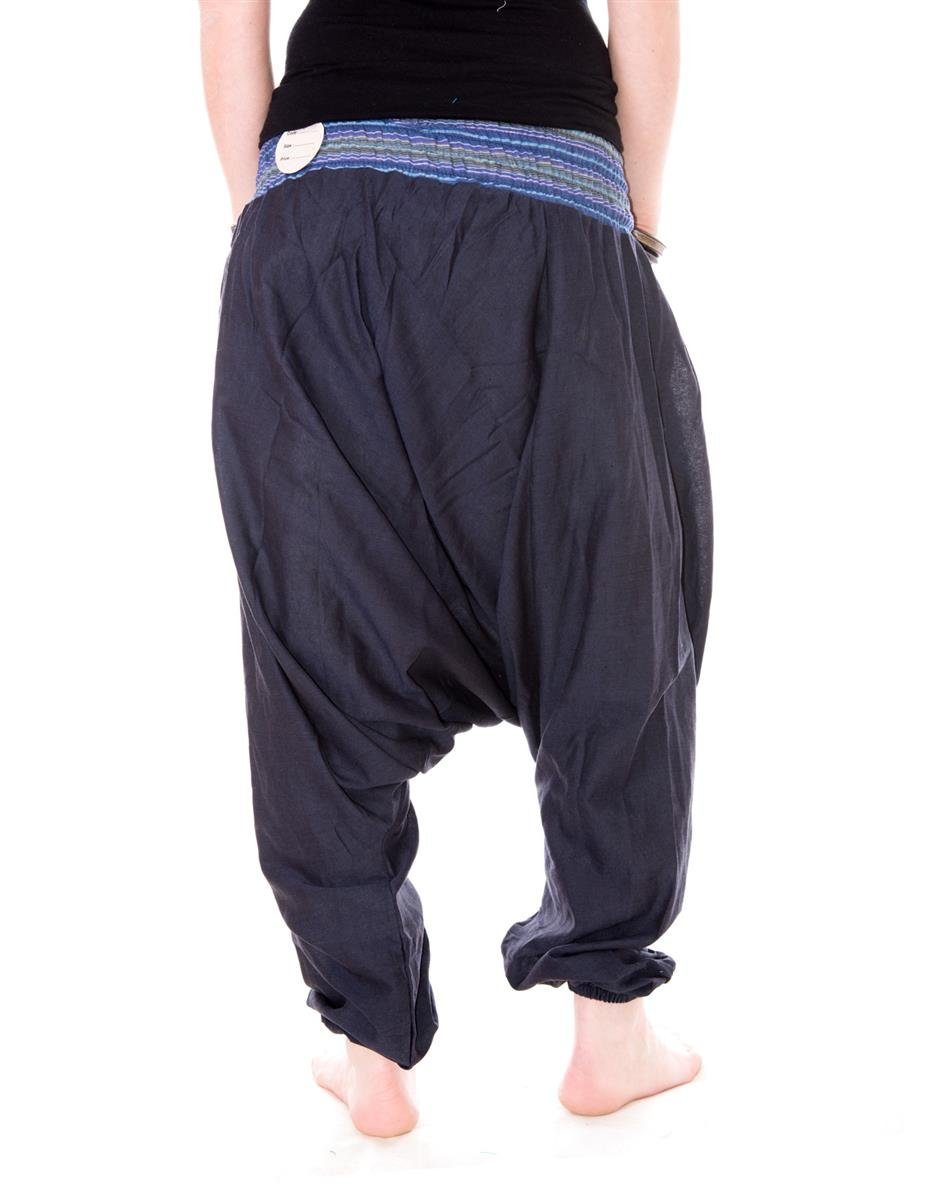 Vishes Haremshose Luftige Sommerhose Haremshose Pluderhose Baggahose, Yogah günstig online kaufen