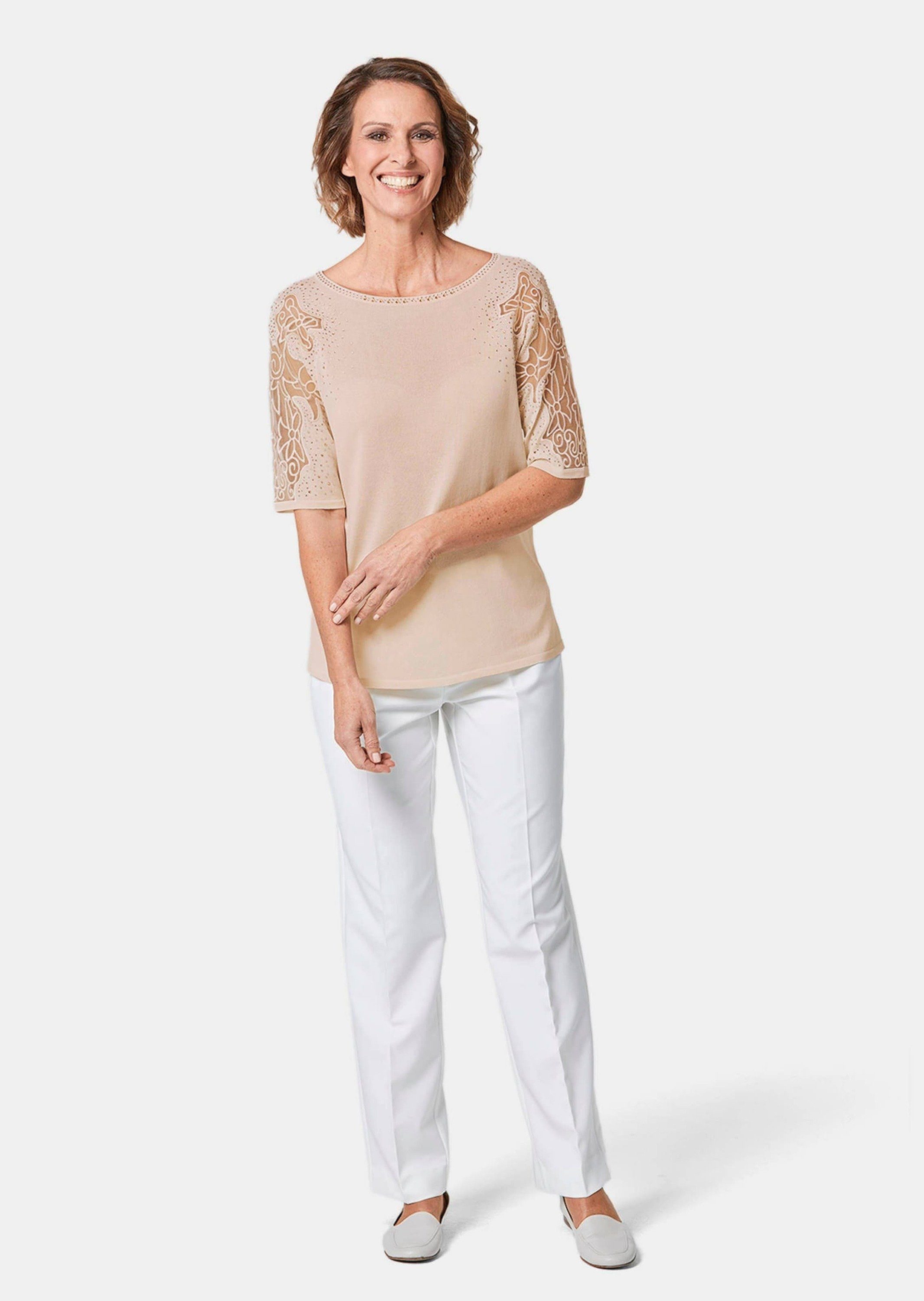 GOLDNER Strickpullover Kurzgröße: günstig online kaufen