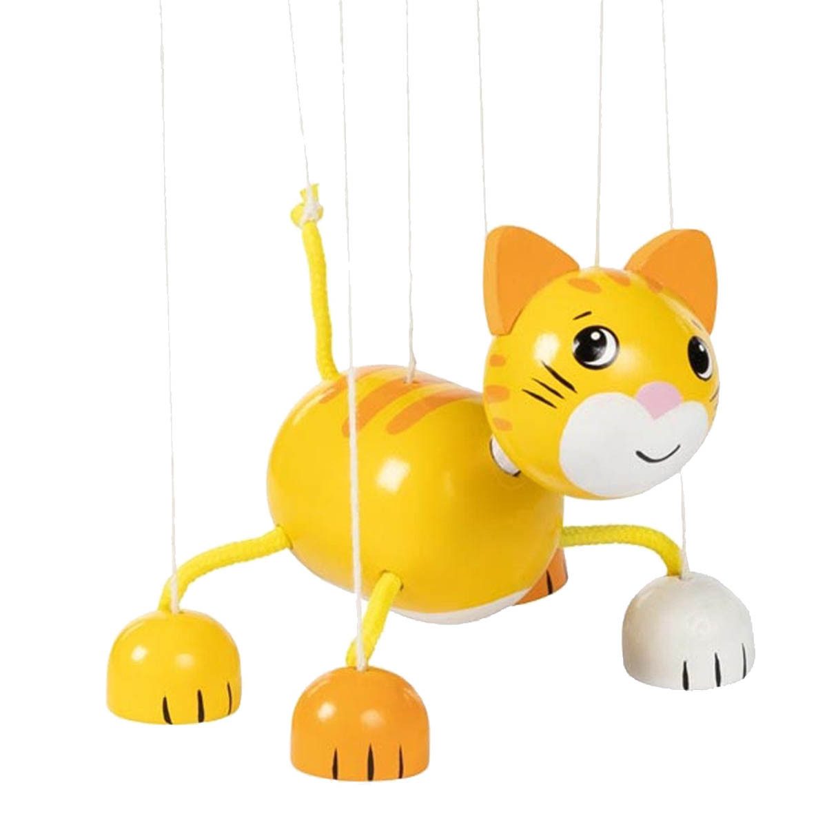 goki Handpuppe Marionette Katze (packung, 1-tlg., set), verbessert die Motorik