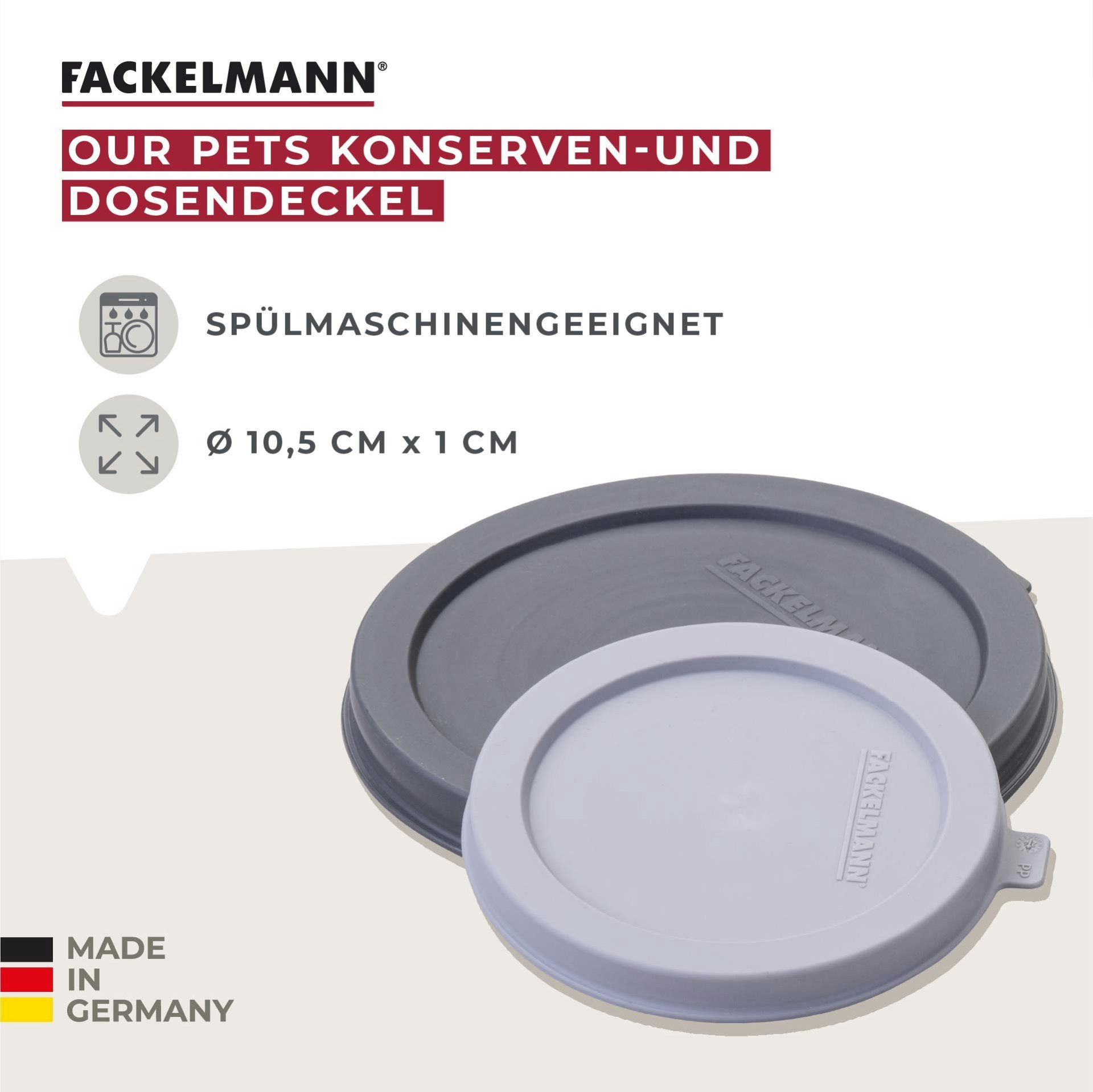 FACKELMANN Deckel Konserven- und Dosendeckel
