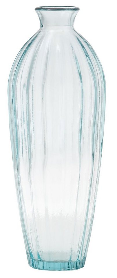 Places of Style Tischvase Zane (1 St), Dekovase, aus recyceltem Glas, Höhe  ca. 28 cm, Ø 12 cm