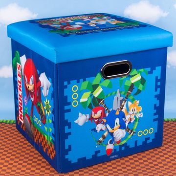 Fizz creations Sonic the Hedgehog 3in1 Sound Box Wireless Lautsprecher (Lautsprecher, Aufbewahrungsbox und Sitzmöglichkeit in einem)