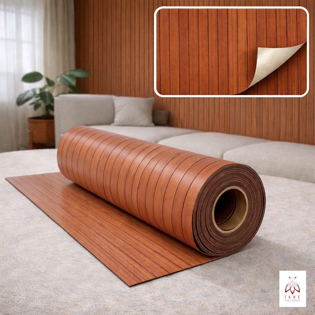 IKHEMalarka Wandpaneel Selbstklebende Flexible Schaum-Wandverkleidung 1,8 m², BxL: 60x300 cm, 1,8 qm, (1 Rolle = 1,8 m², 300x60cm) Schall- und wärmeisolierend, stoßfest, leicht zu reinige. 300x60cm