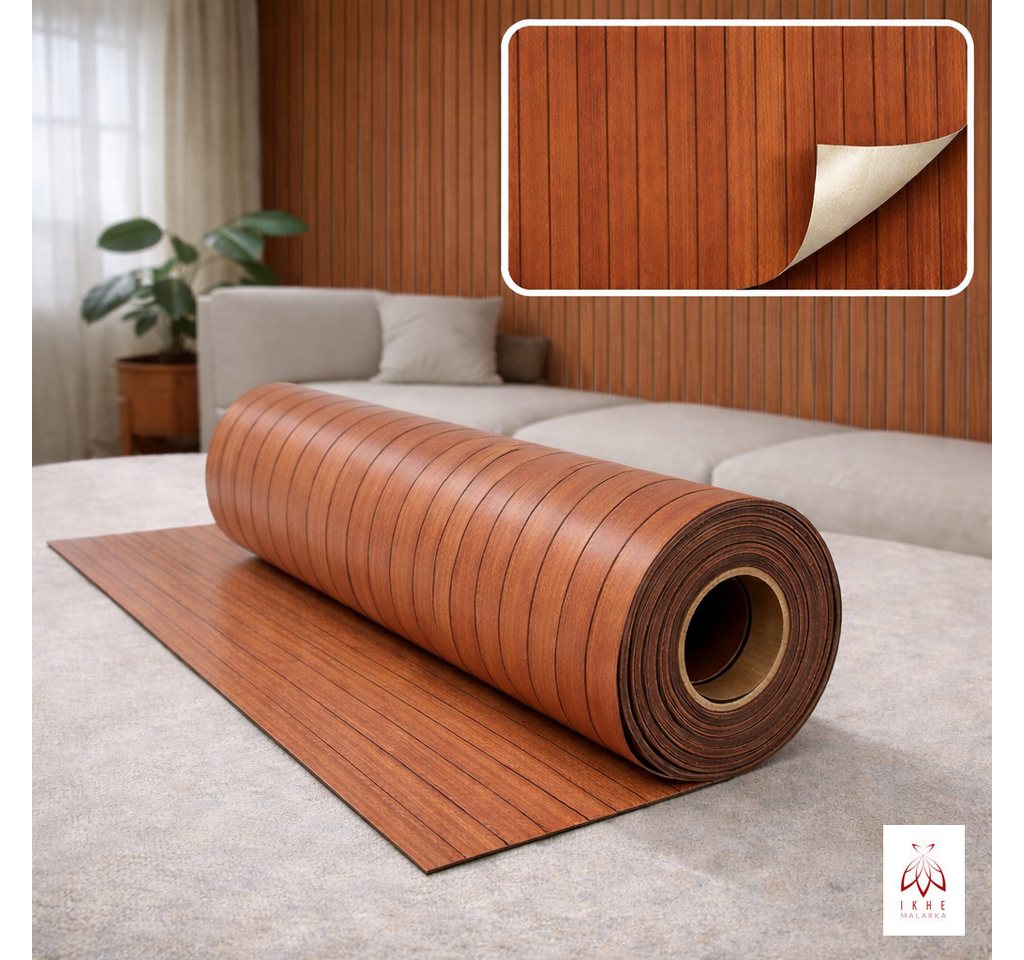 IKHEMalarka Wandpaneel Selbstklebende Flexible Schaum-Wandverkleidung 1,8 m², BxL: 60x300 cm, 1,8 qm, (1 Rolle = 1,8 m², 300x60cm) Schall- und wärmeisolierend, stoßfest, leicht zu reinige. 300x60cm