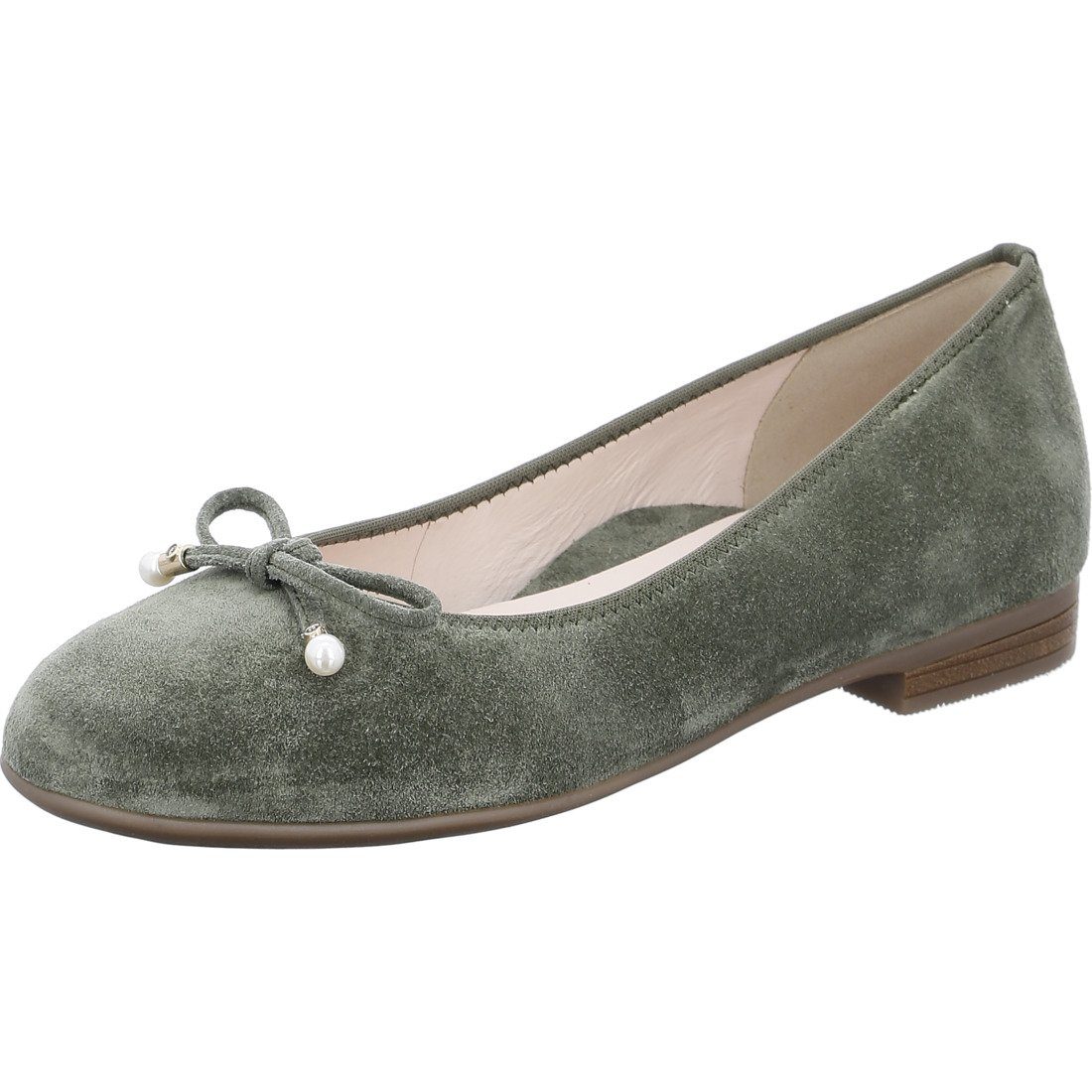 Ara Ara Schuhe, Ballerina Sardinia - Rauleder Damen Ballerina grün 048107