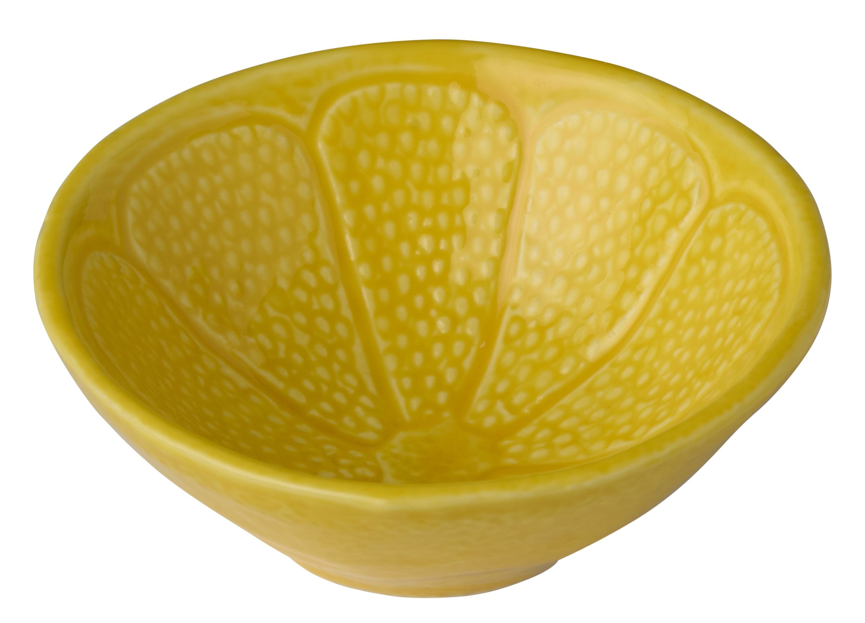 Ib Laursen Dipschale Ib Laursen - Schale Dipschale Snackschale D 8,7cm Zitrone Gelb, Keramik