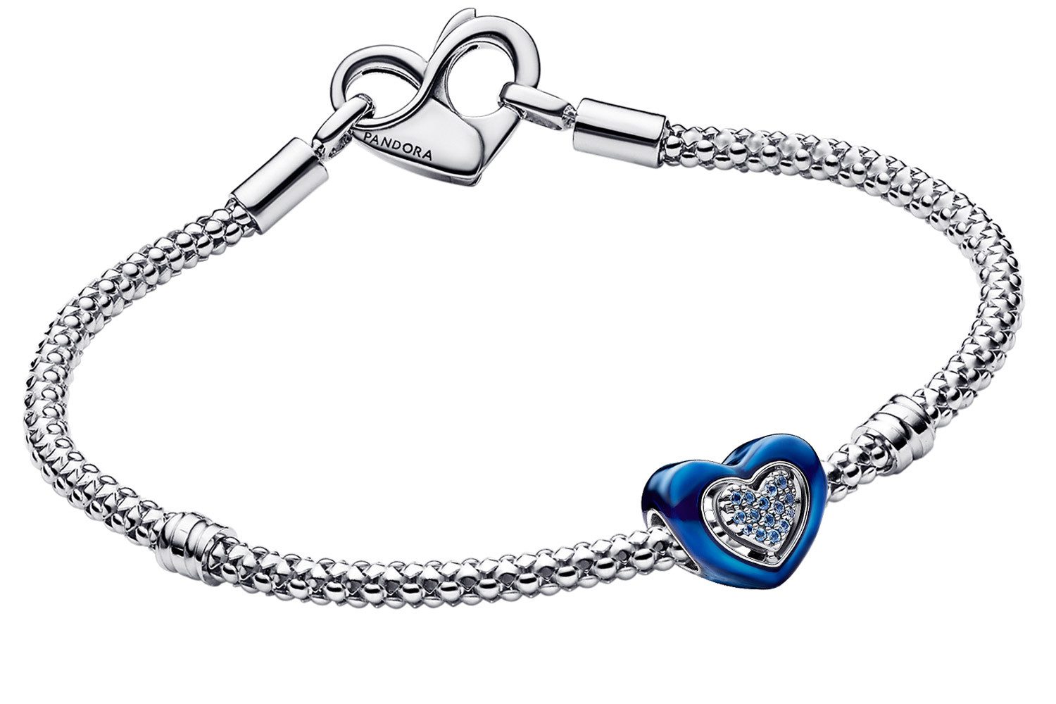 Pandora Charm-Armband DamenBlaues Drehbares Starterset