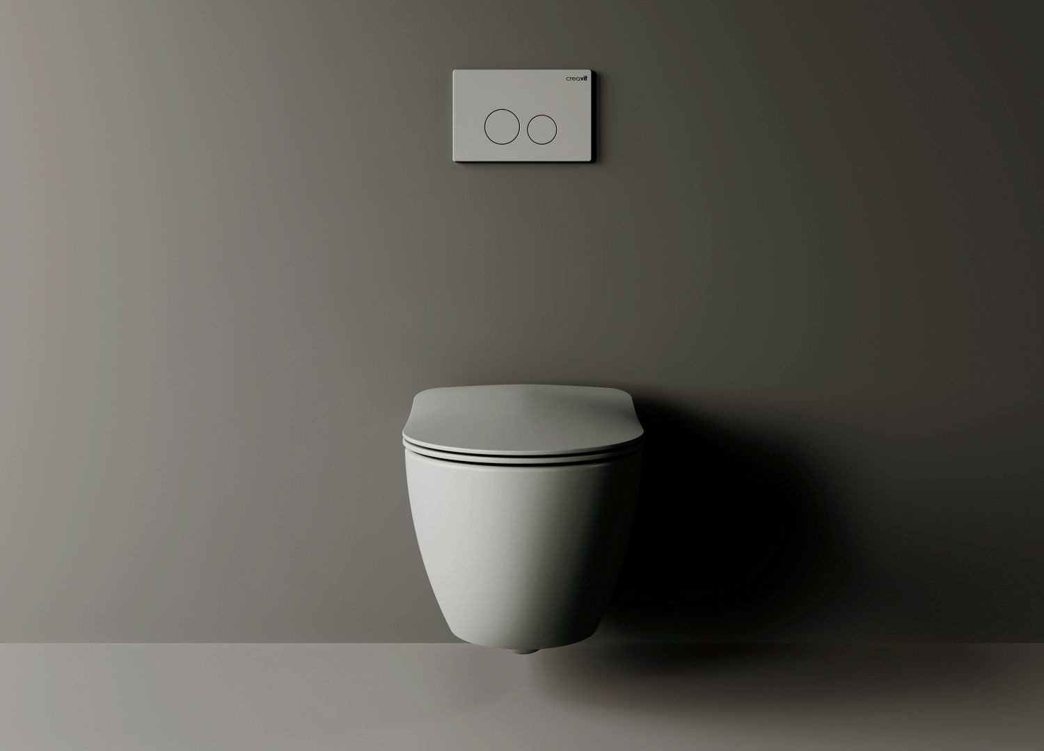 Creavit Tiefspül-WC FE322-11CG00E-0000, Spülrandlos günstig online kaufen