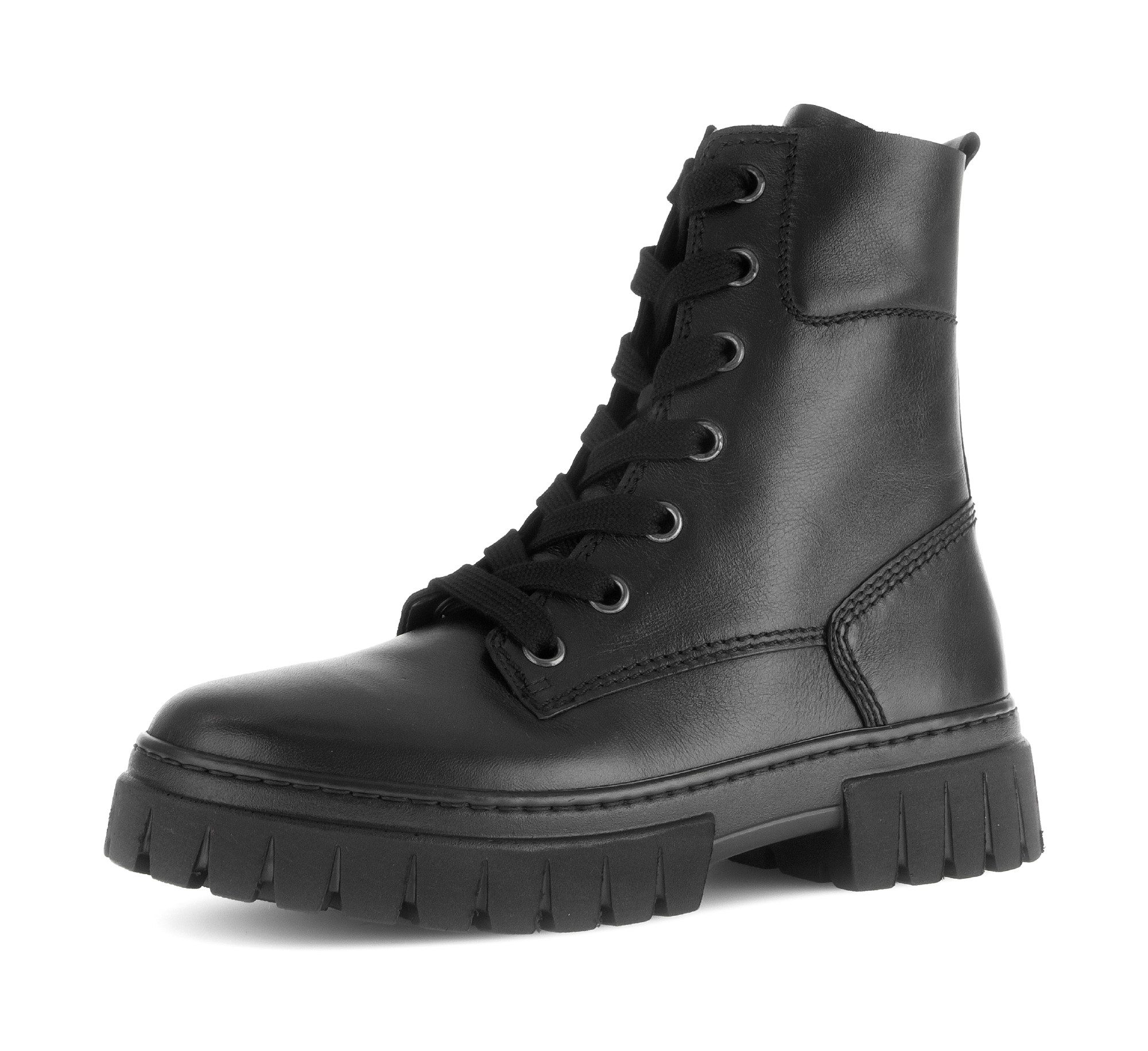 Gabor YORK Schnürboots, Blockabsatz, Plateau, Schnürstiefelette in Schuhwei günstig online kaufen