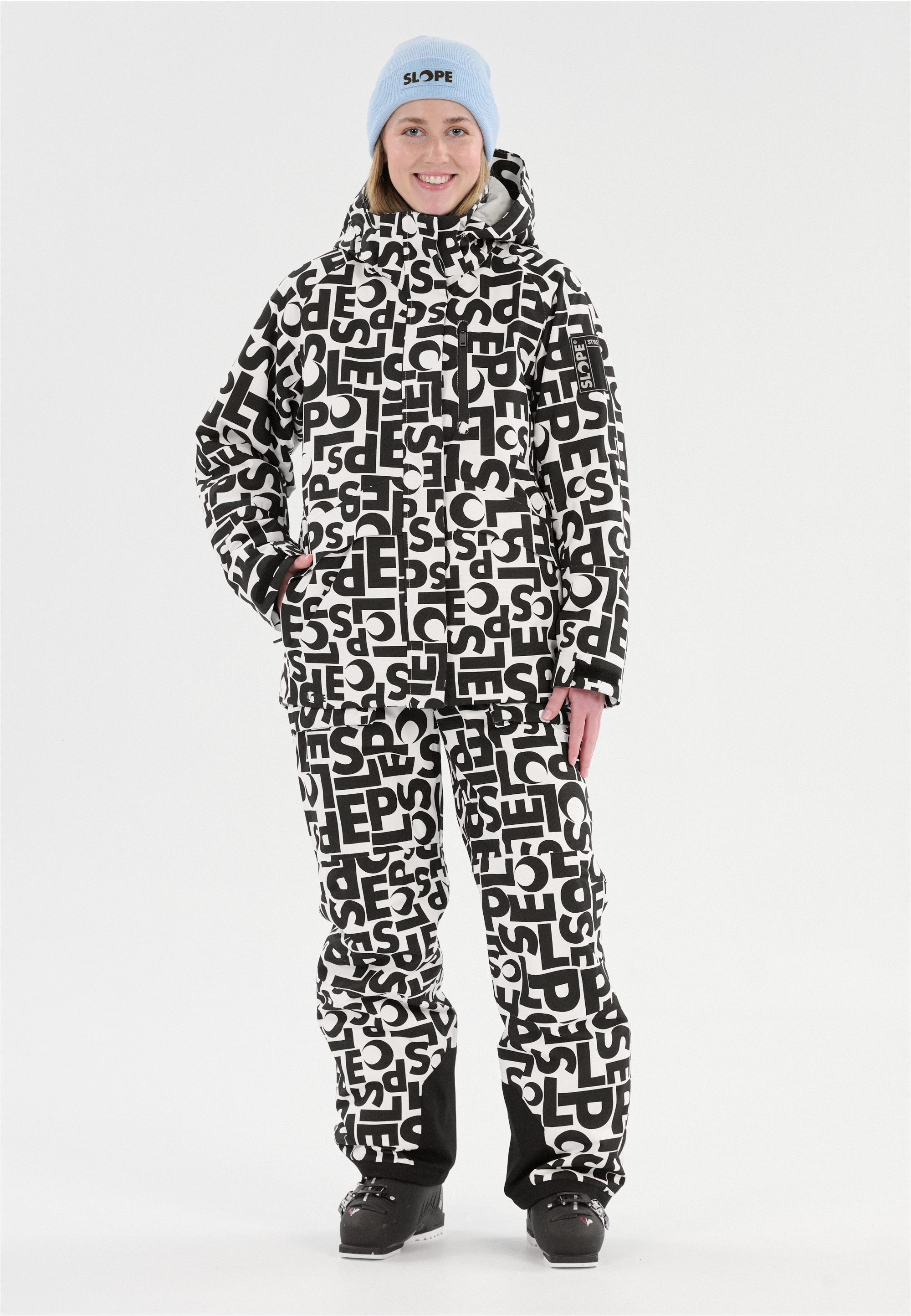 SLOPE Skijacke Kenai mit All-Over-Print und Top Ausstattung günstig online kaufen