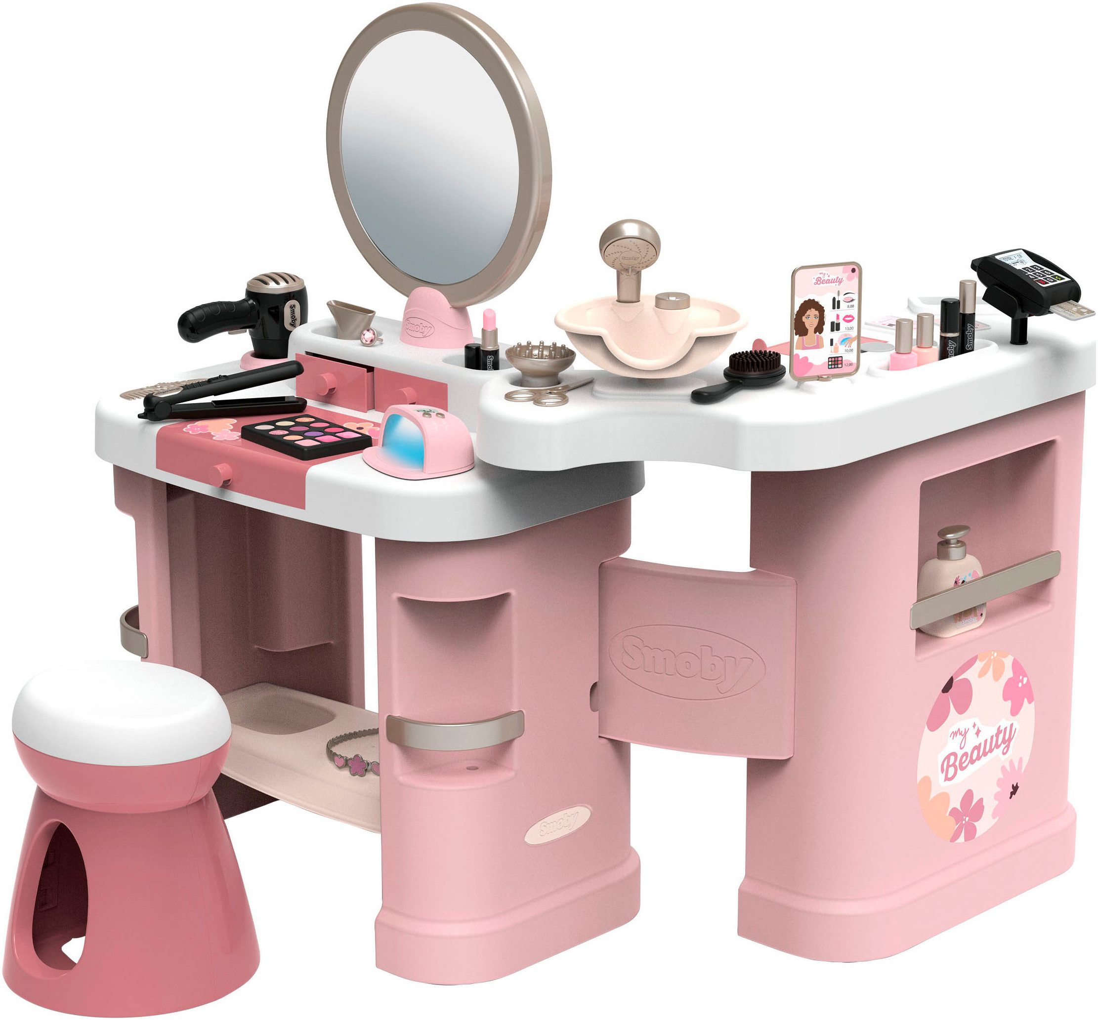 Smoby Schminktisch My Beauty Center Kosmetikstudio, mit Licht- und Soundfun günstig online kaufen