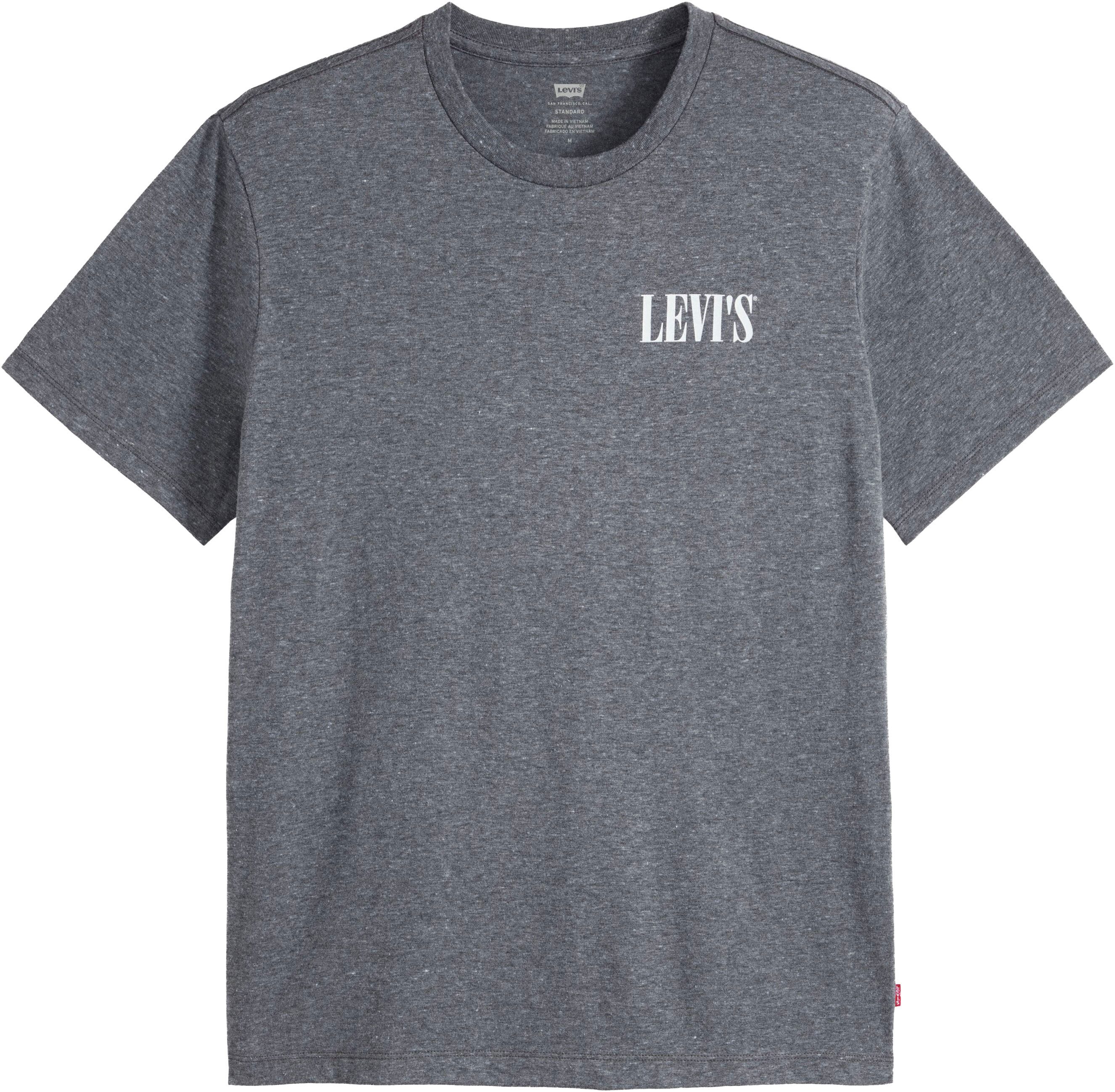 Levi's® T-Shirt GRAPHIC CREWNECK TEE Melierter Feinstrick, pflegeleichter Materialmix – Bild 5 von 5