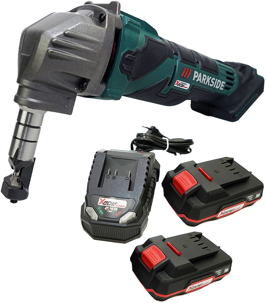 Parkside Akku-Knabber 20V Akku Nibbler Зубастик Blechknabber Blechnibbler PMKA 20, 20 in v, 20 in V