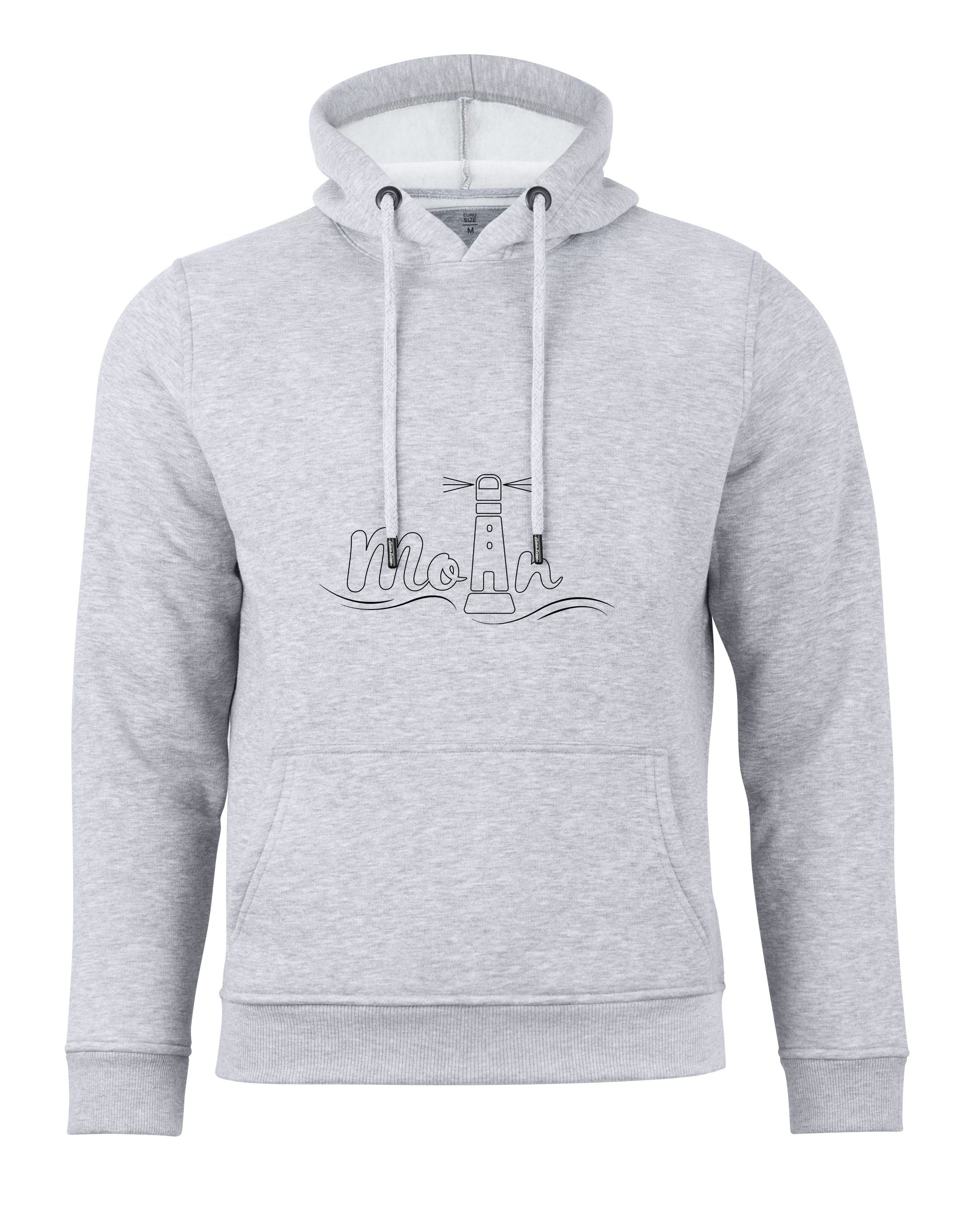 Cotton Prime® Hoodie Leuchtturm - Moin günstig online kaufen